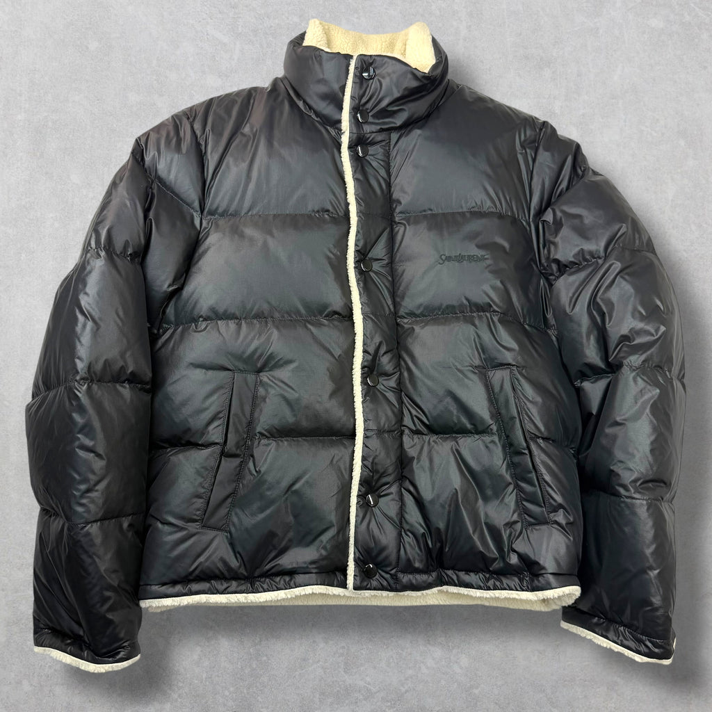 Saint Laurent Doudoune Faux Shearling Jacket 50 (M)