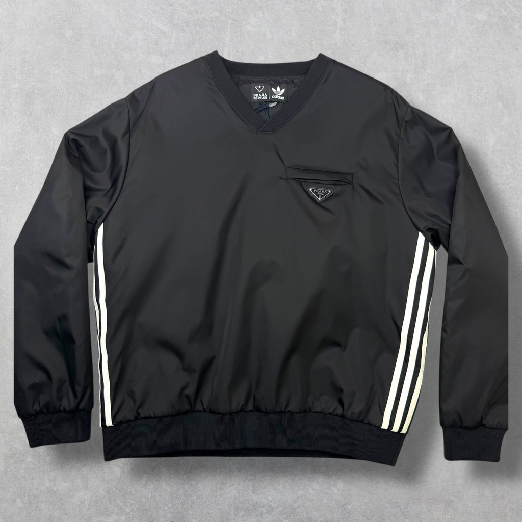 Prada Adidas Re-Nylon Black Sweatshirt XL