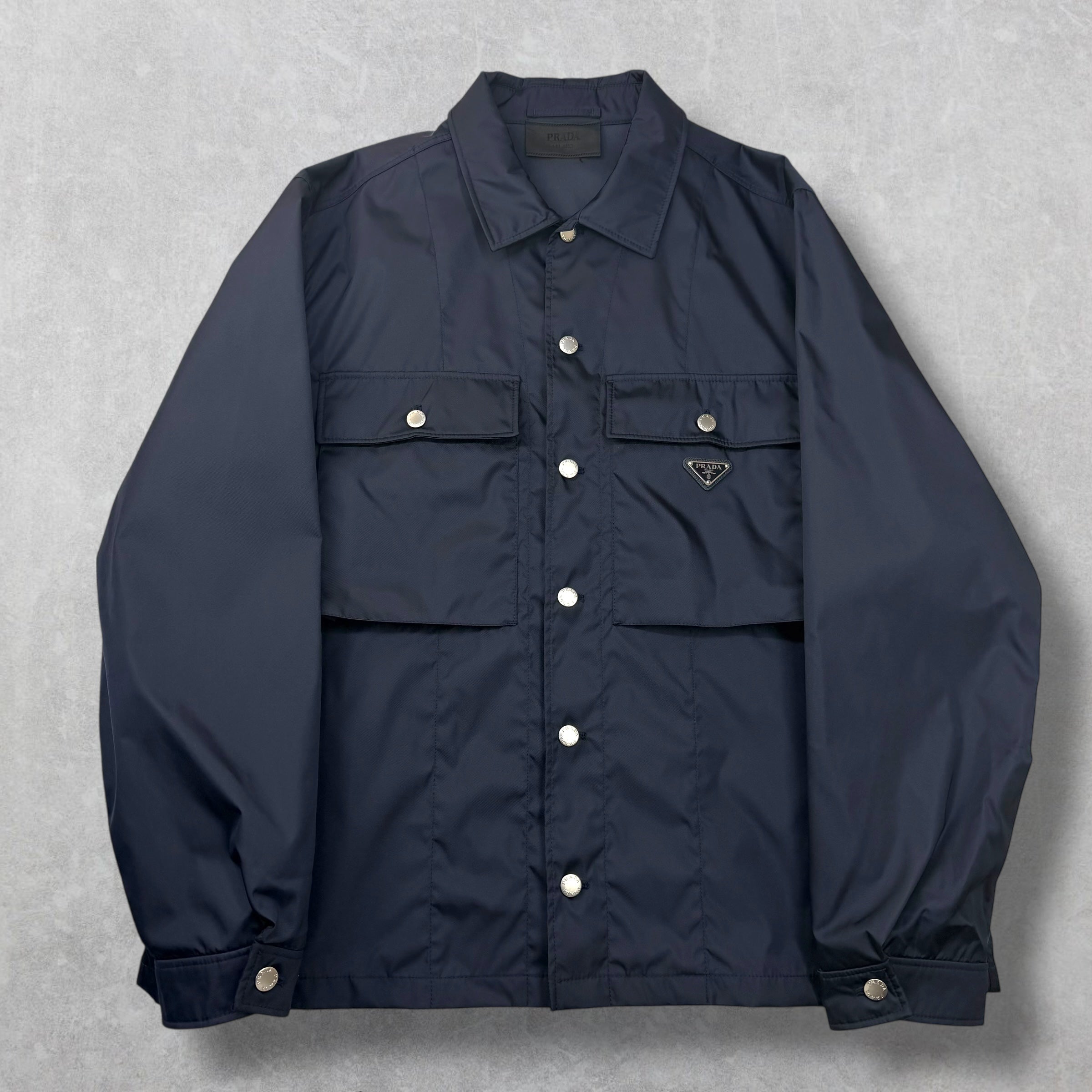 Prada Re-Nylon Blouson Navy Jacket XXXL