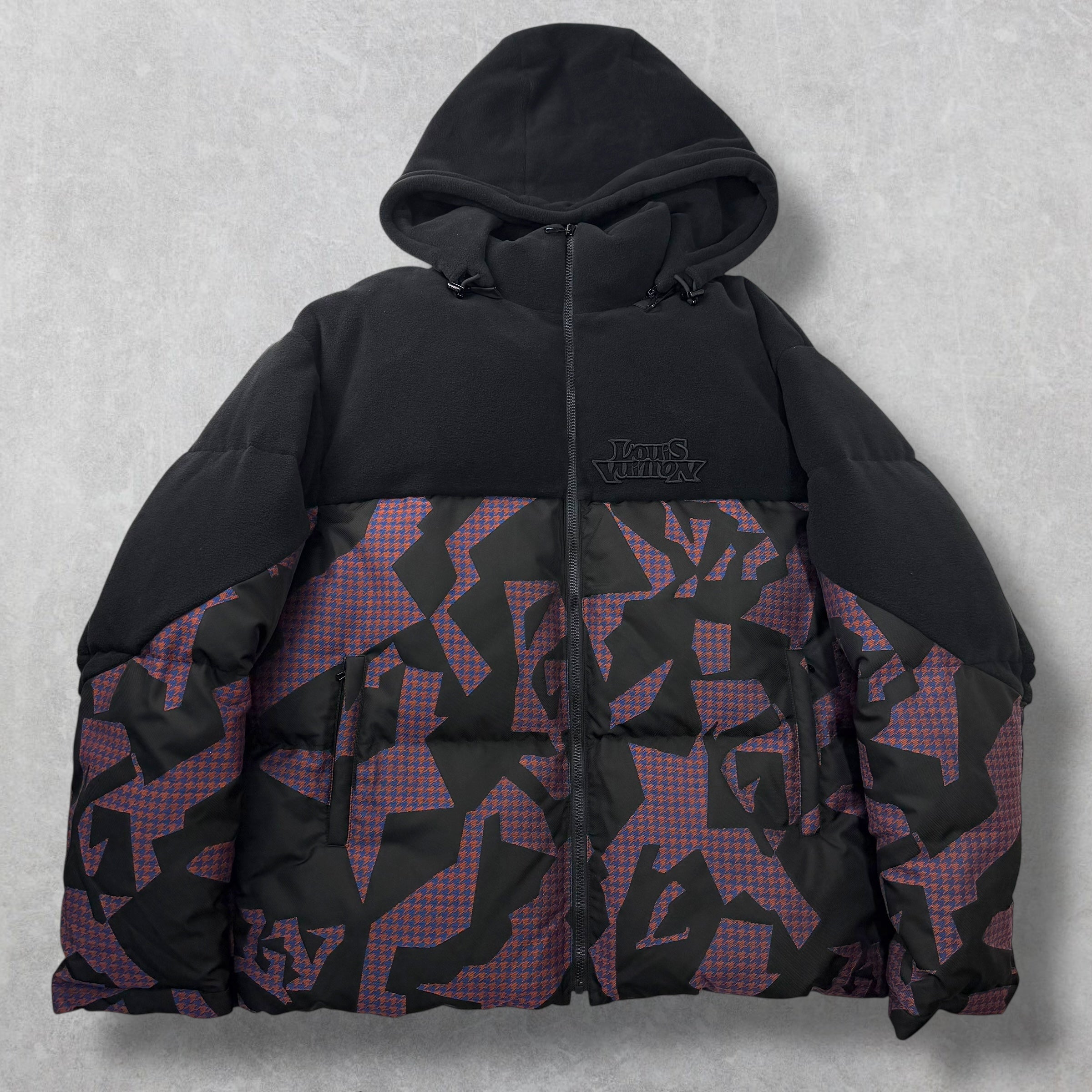 Louis Vuitton Bimaterial Hooded Down Jacket 56 (XXL)