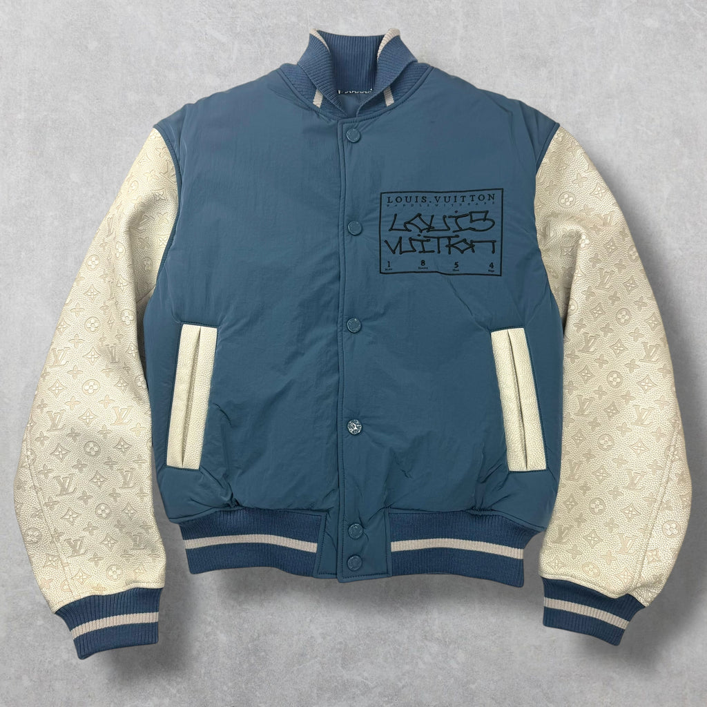 Louis Vuitton Mixed Leather Teddy Jacket 50 (L)