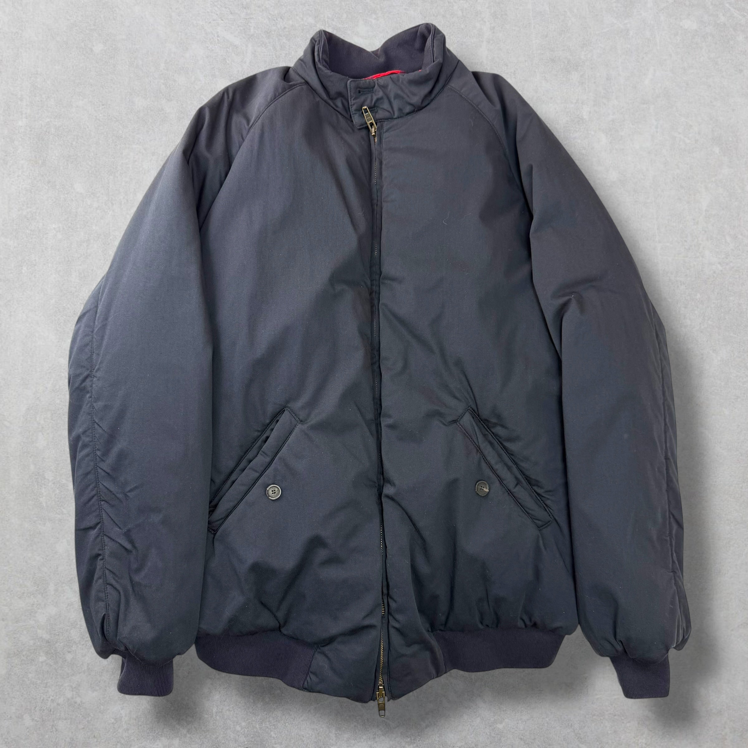 Balenciaga Navy Harrington Bomber Jacket 2 (XL)