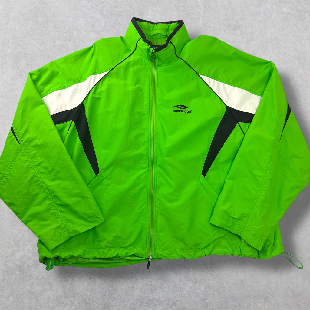 Balenciaga 3B Sports Icon Neon Tracksuit Jacket XXL (S)