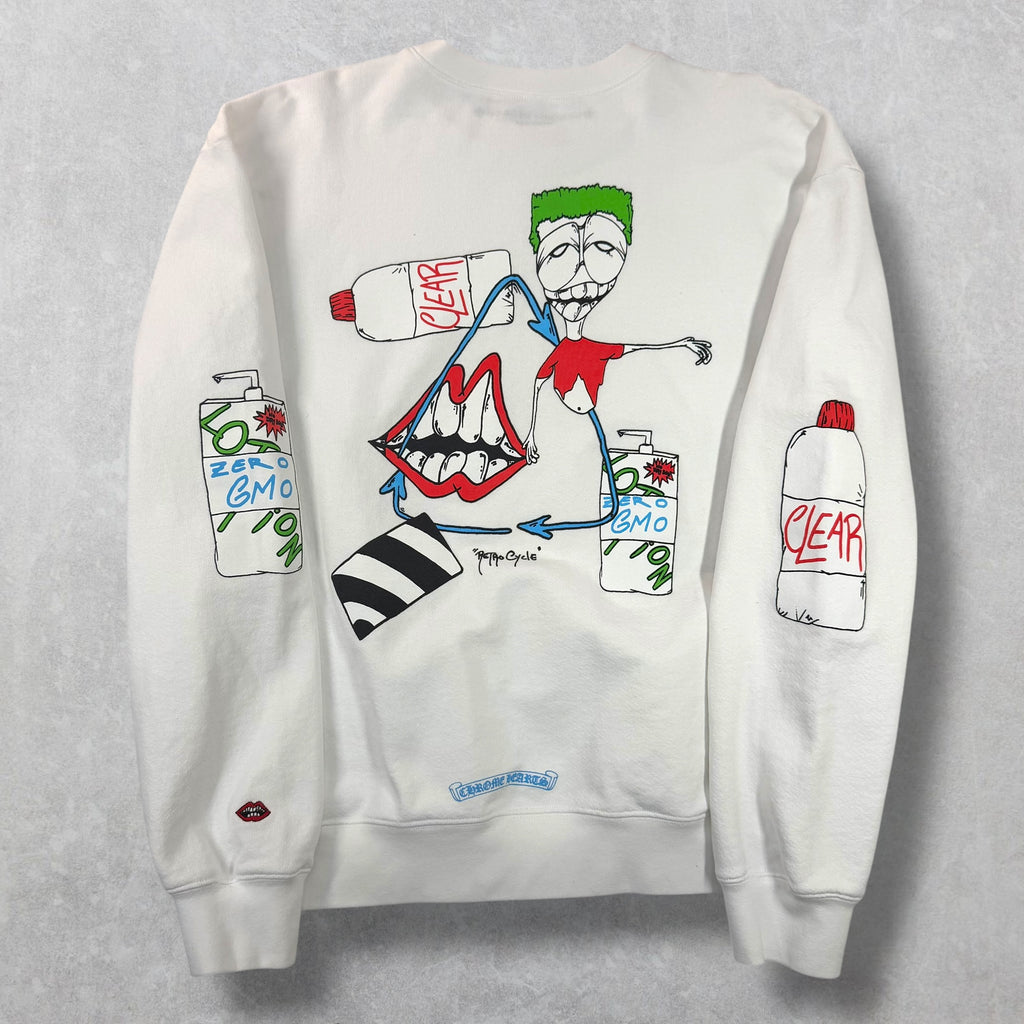 Chrome Hearts Matty Boy Retro Cycle Crewneck XL
