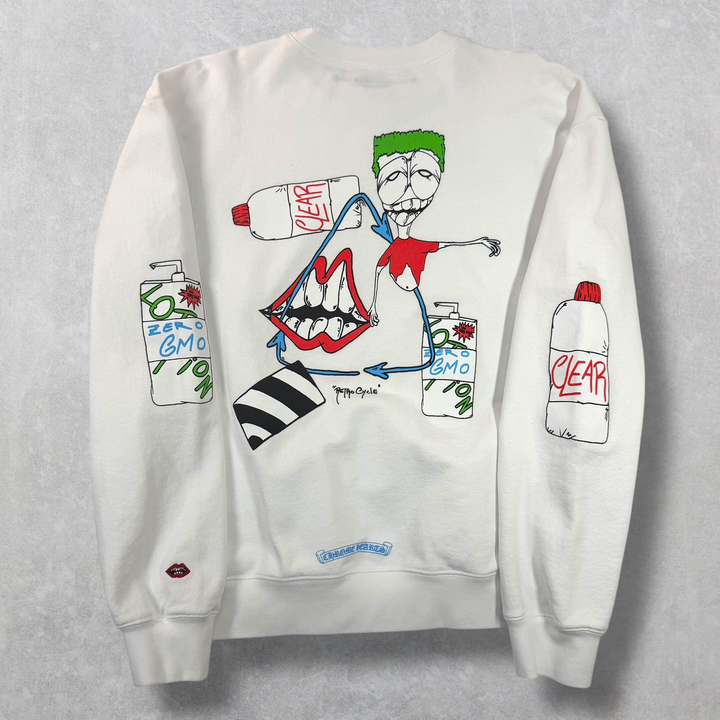 Chrome Hearts Matty Boy Retro Cycle Crewneck XL