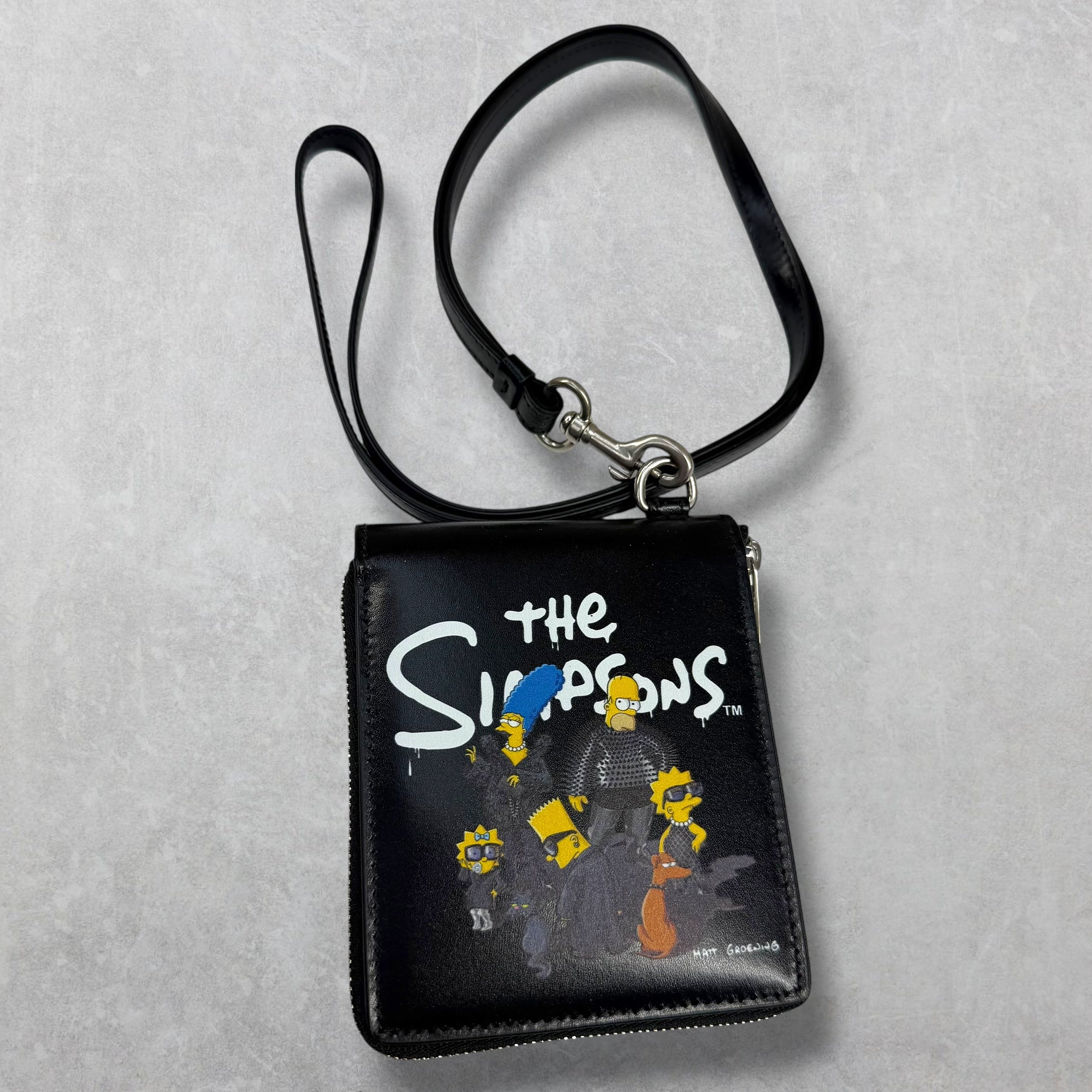 Balenciaga x The Simpsons Wallet With Strap