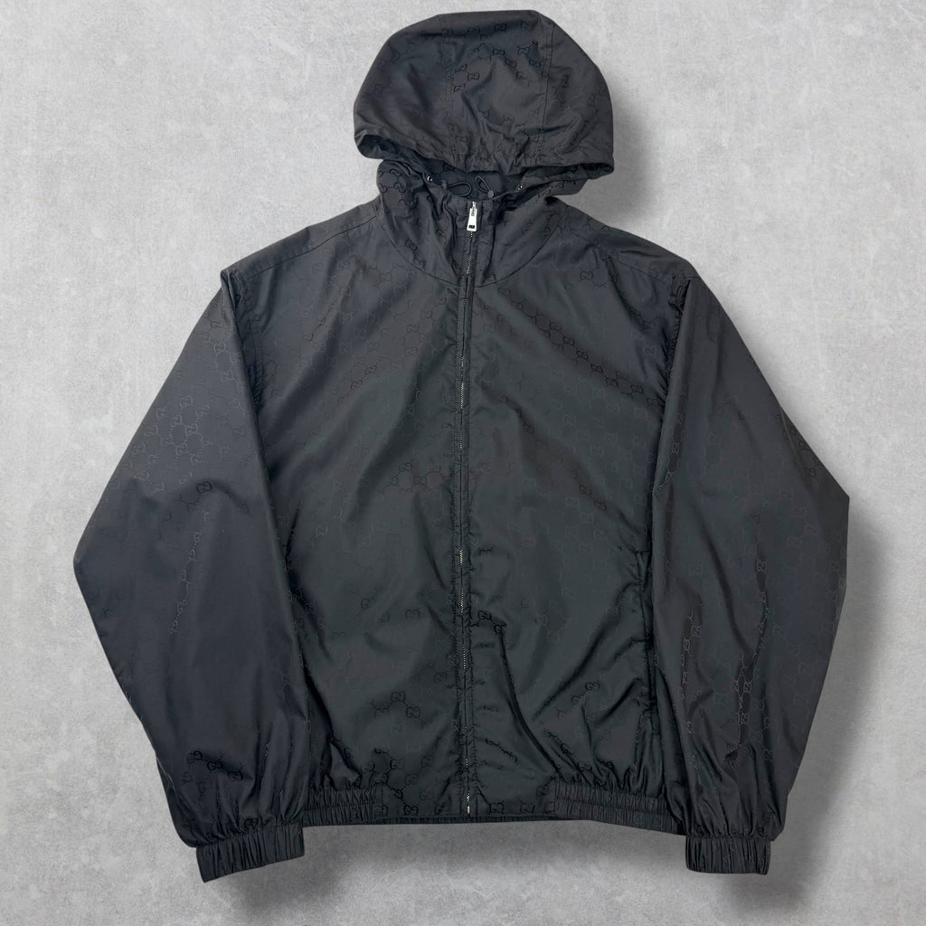 Gucci GG Nylon Jacquard Zip Jacket 46 (L)