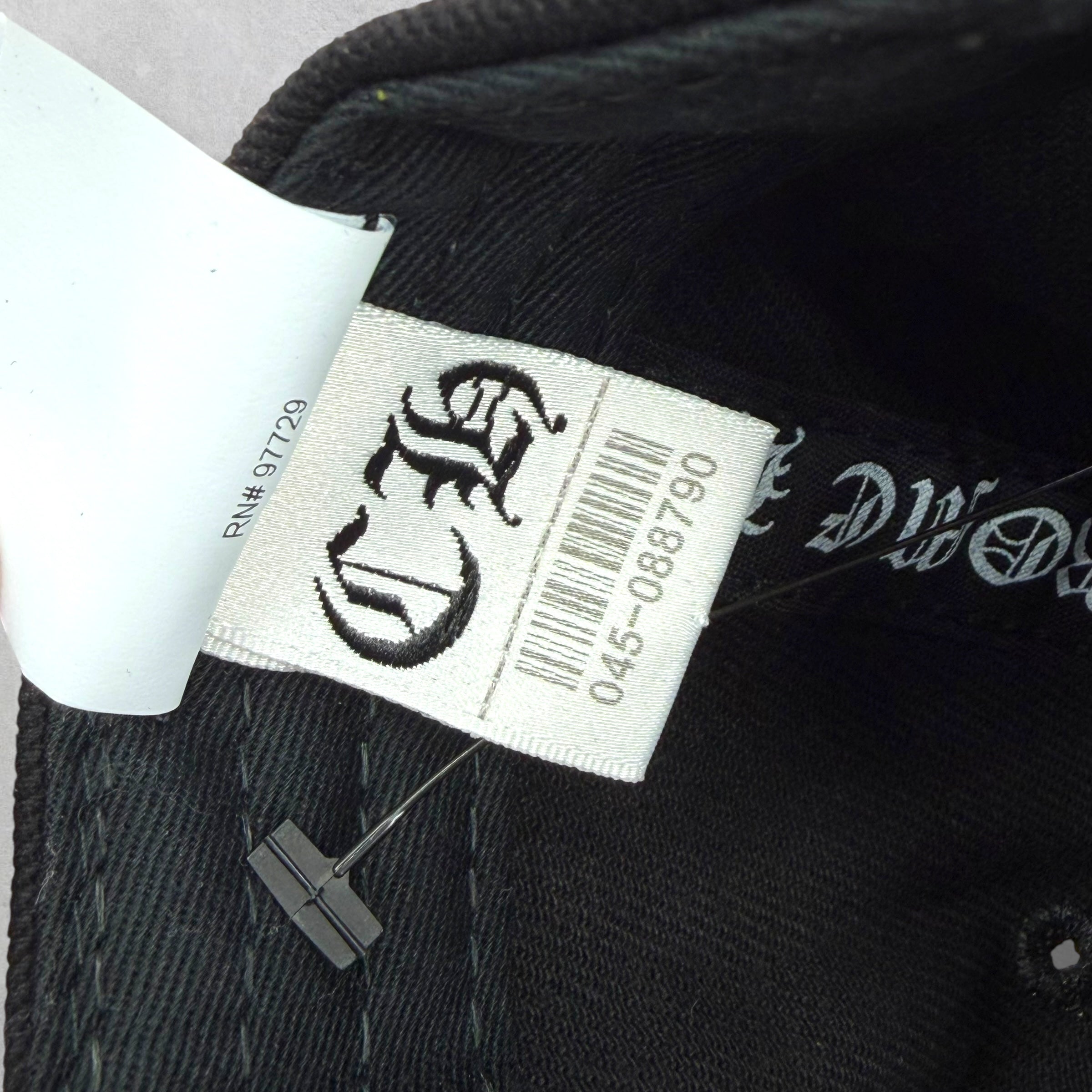 Chrome Hearts Denim Embroidered Scroll Hat
