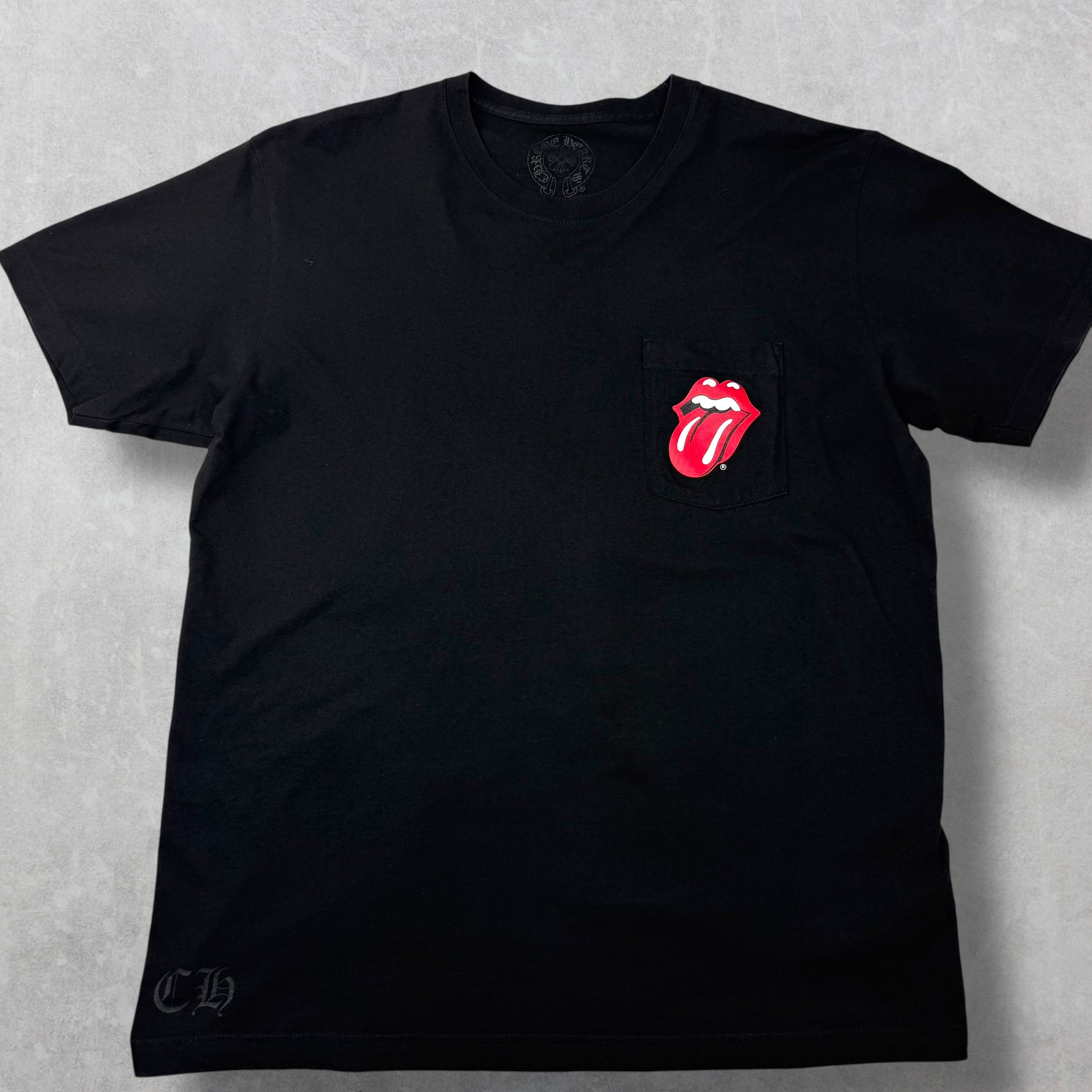 Chrome Hearts Rolling Stones Lips Tee XL