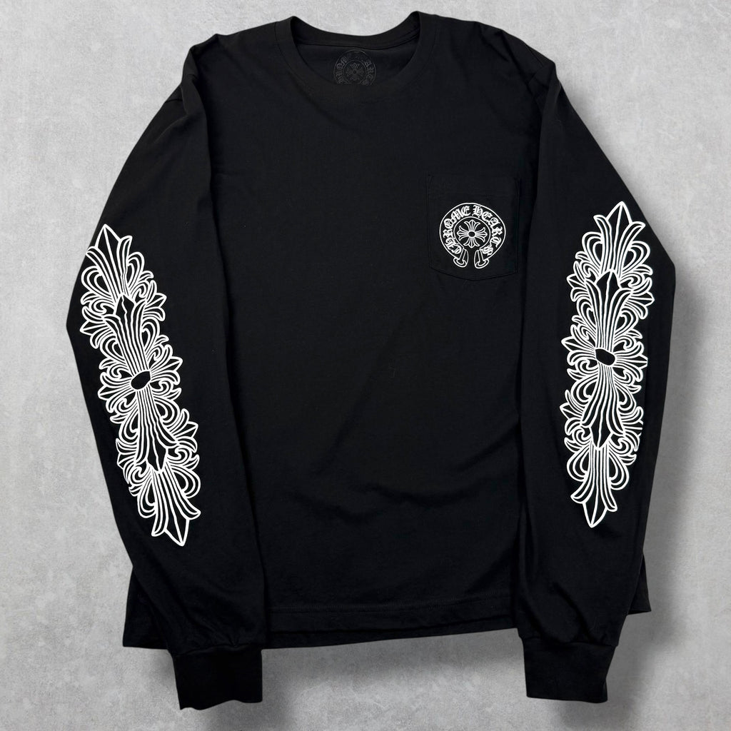 Chrome Hearts Las Vegas Horseshoe Floral L/S XL