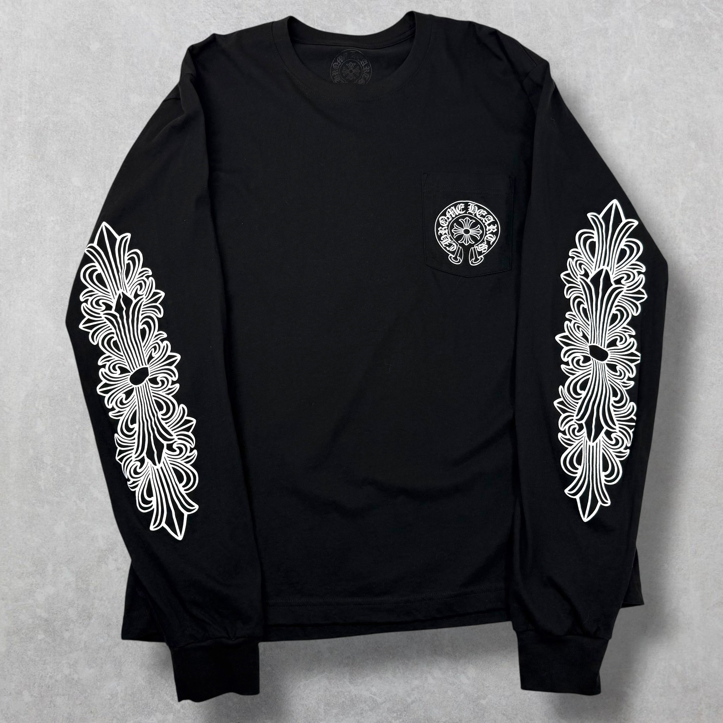 Chrome Hearts Las Vegas Horseshoe Floral L/S XL
