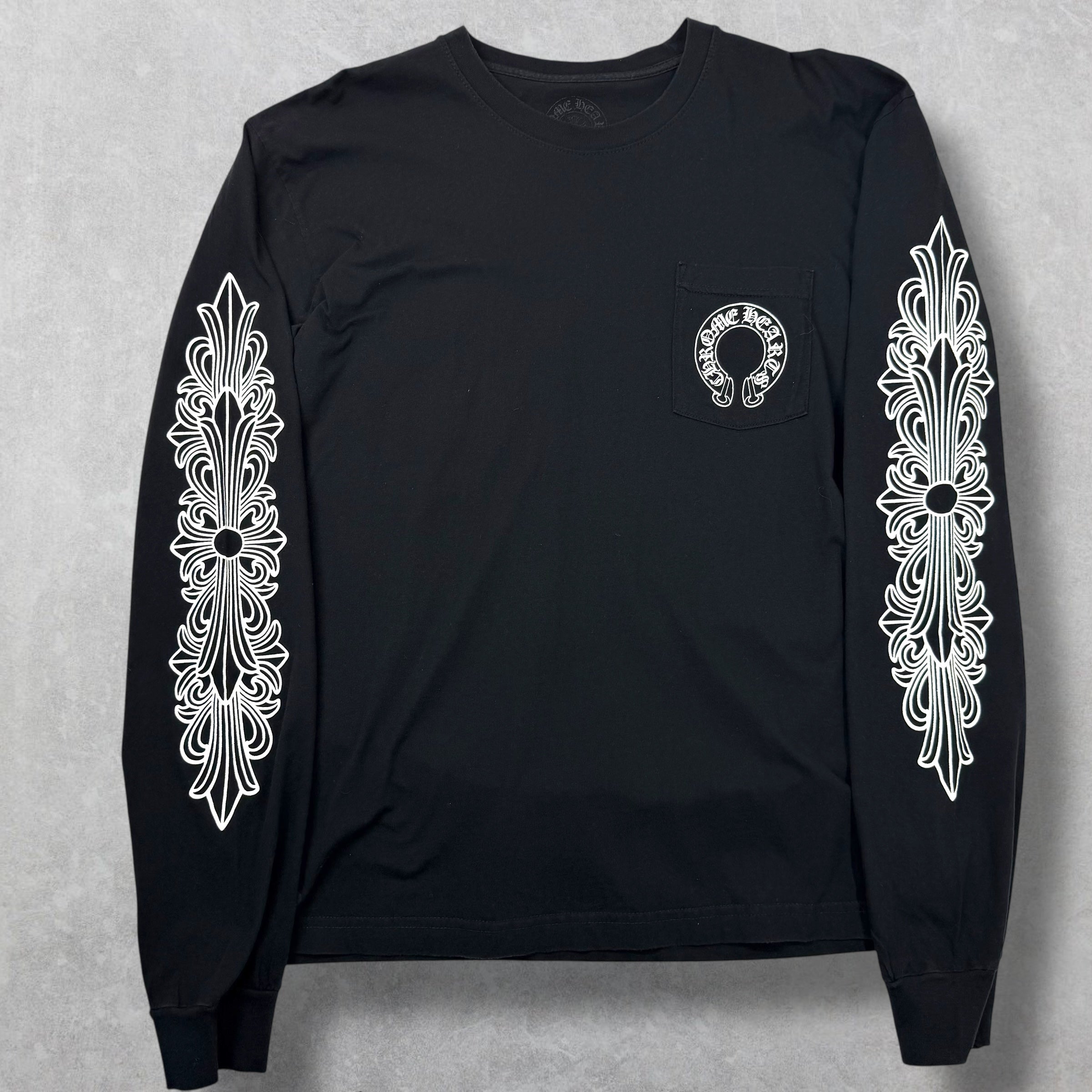 Chrome Hearts Horseshoe Floral L/S XL