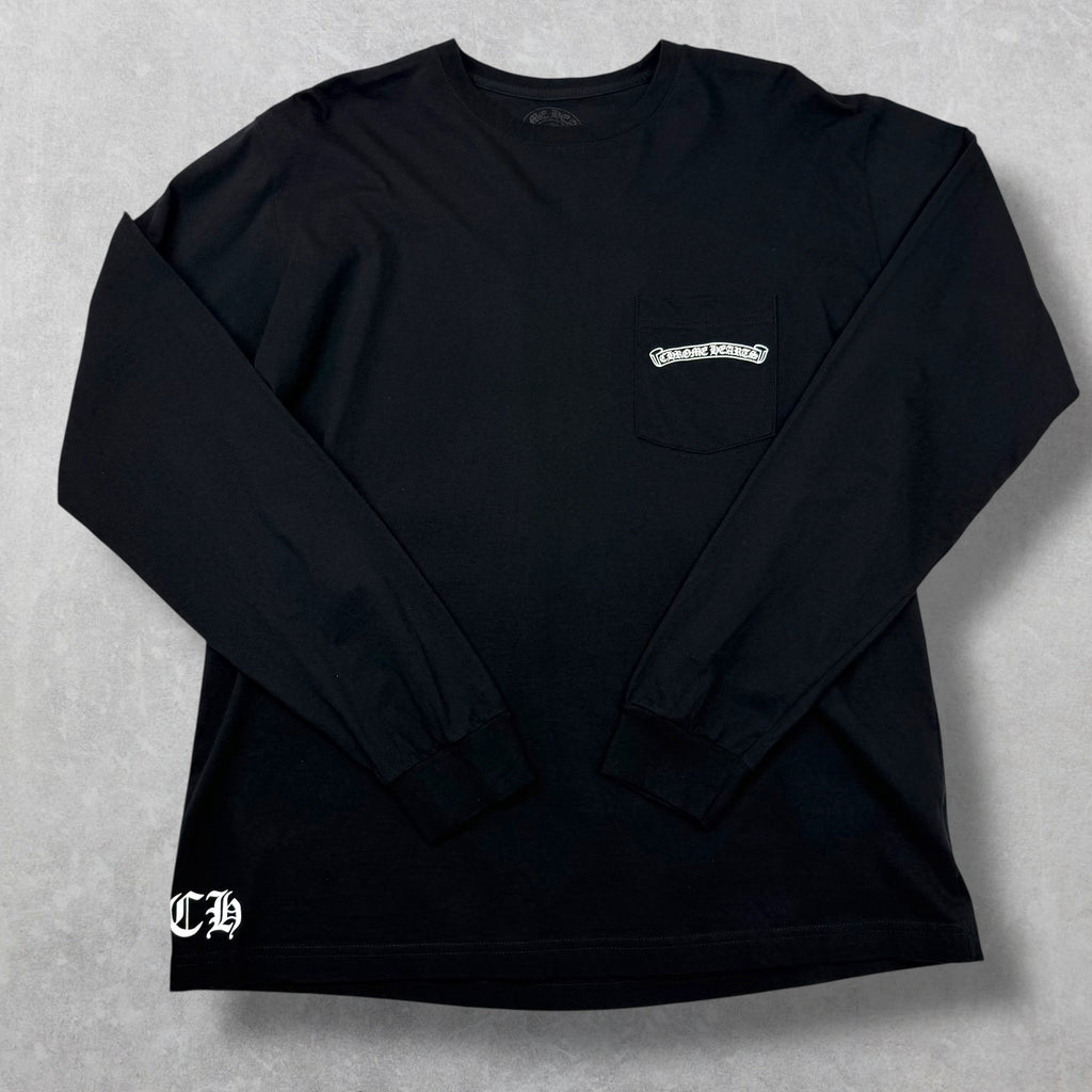 Chrome Hearts CH Plus Silver Staff L/S XL