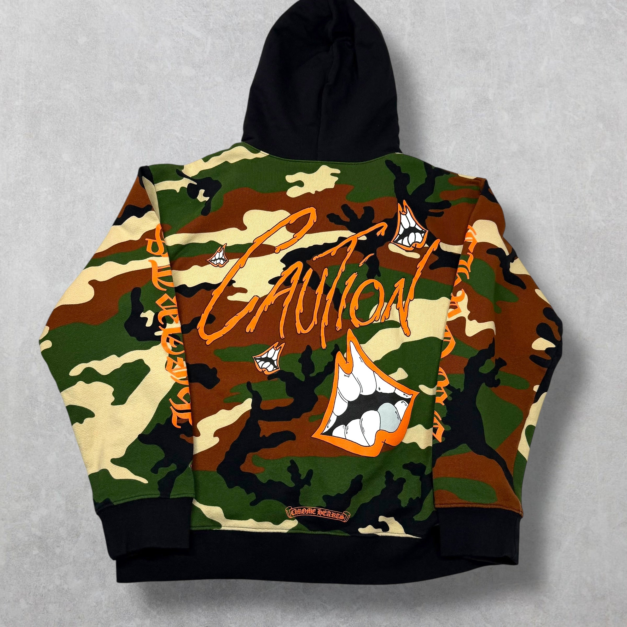 Chrome Hearts Matty Boy Caution Hoodie XL