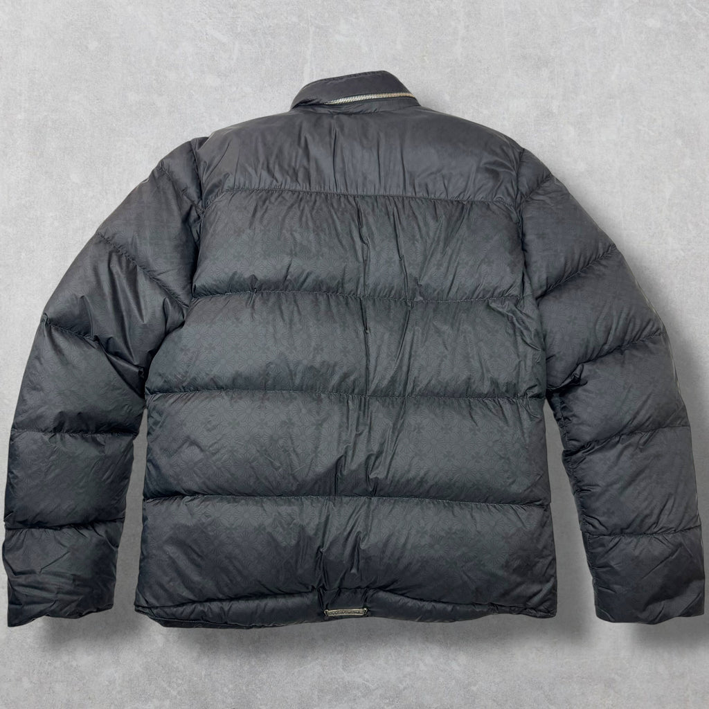Chrome Hearts Black Monogram Puffer Down Jacket XL