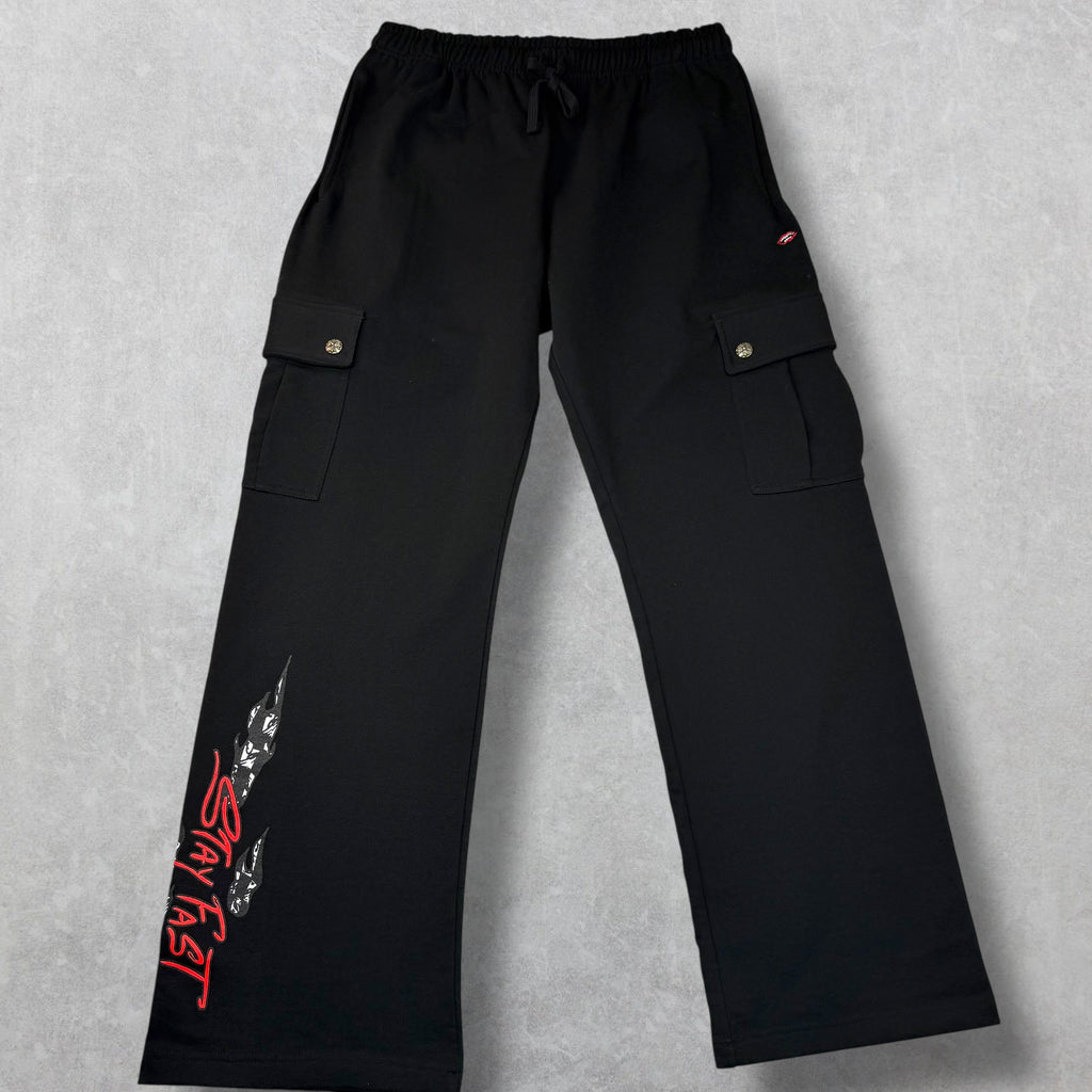 Chrome Hearts Matty Boy 'Stay Fast' Cargo Sweats XXL
