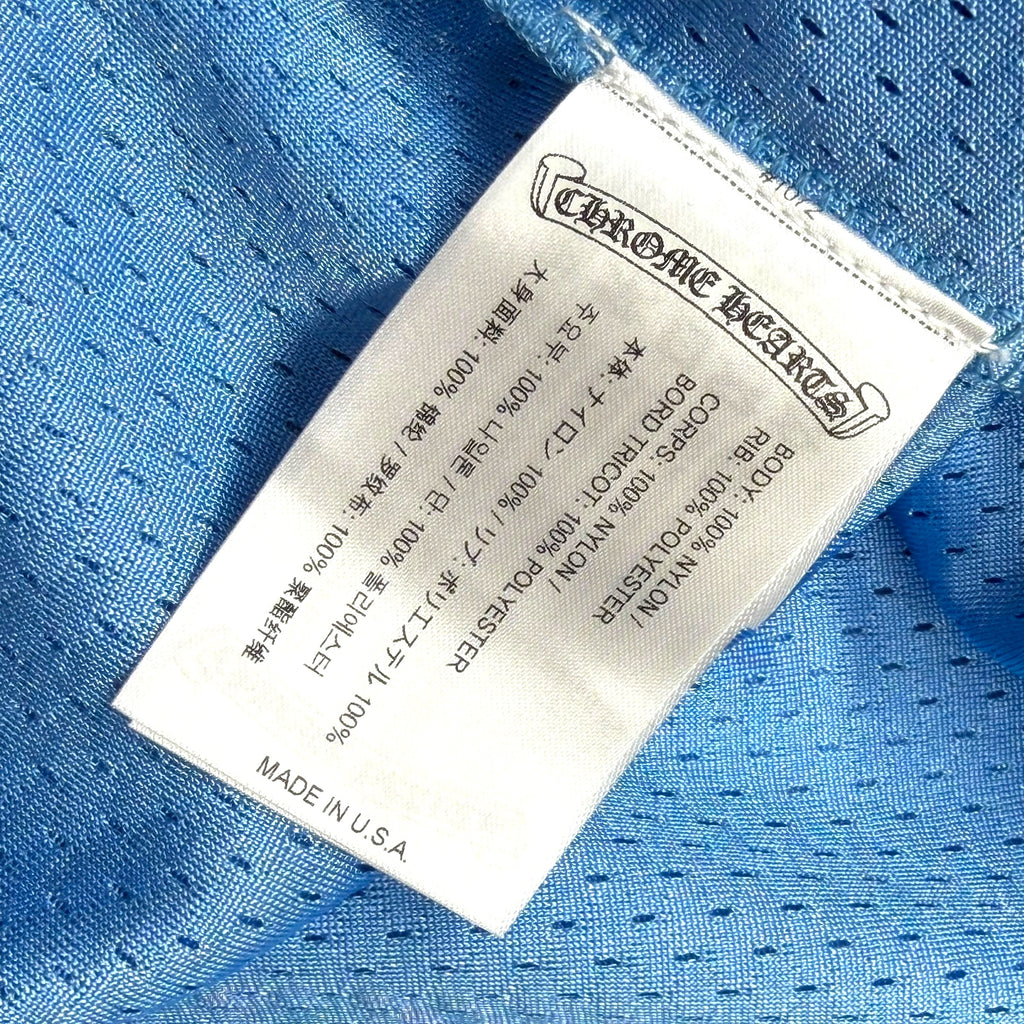 Chrome Hearts Stadium Mesh Blue Jersey XXL