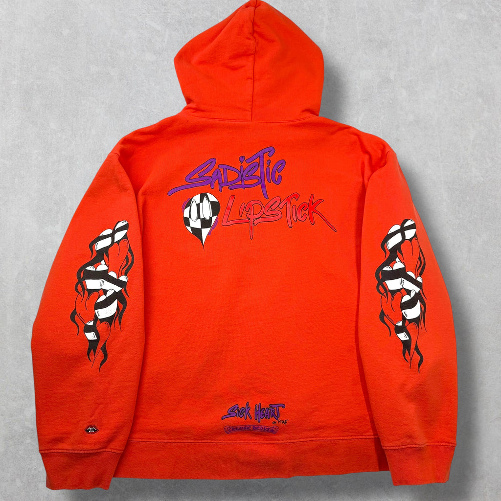 Chrome Hearts Matty Boy 'Sick Heart' Hoodie XXXL
