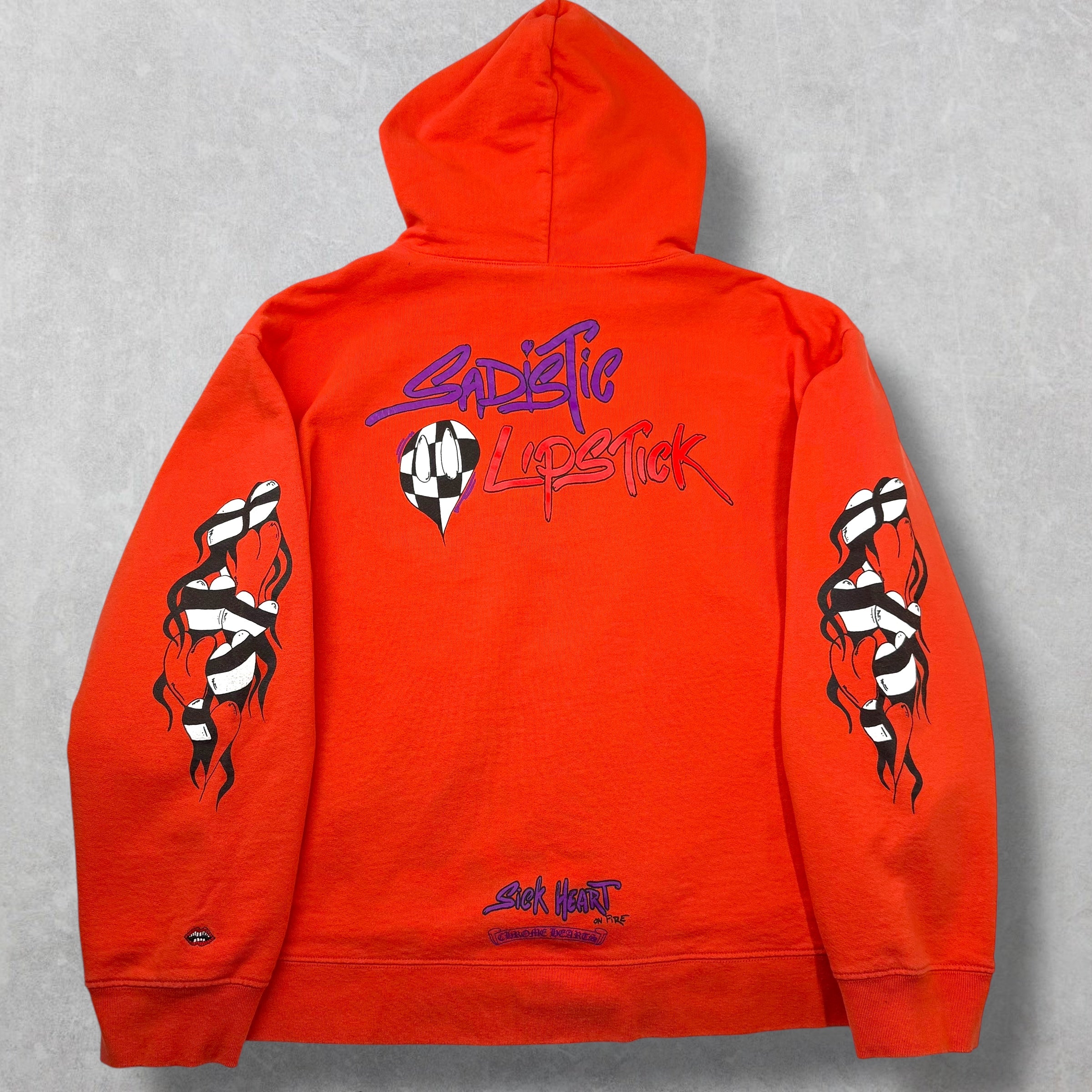 Chrome Hearts Matty Boy 'Sick Heart' Hoodie XXXL