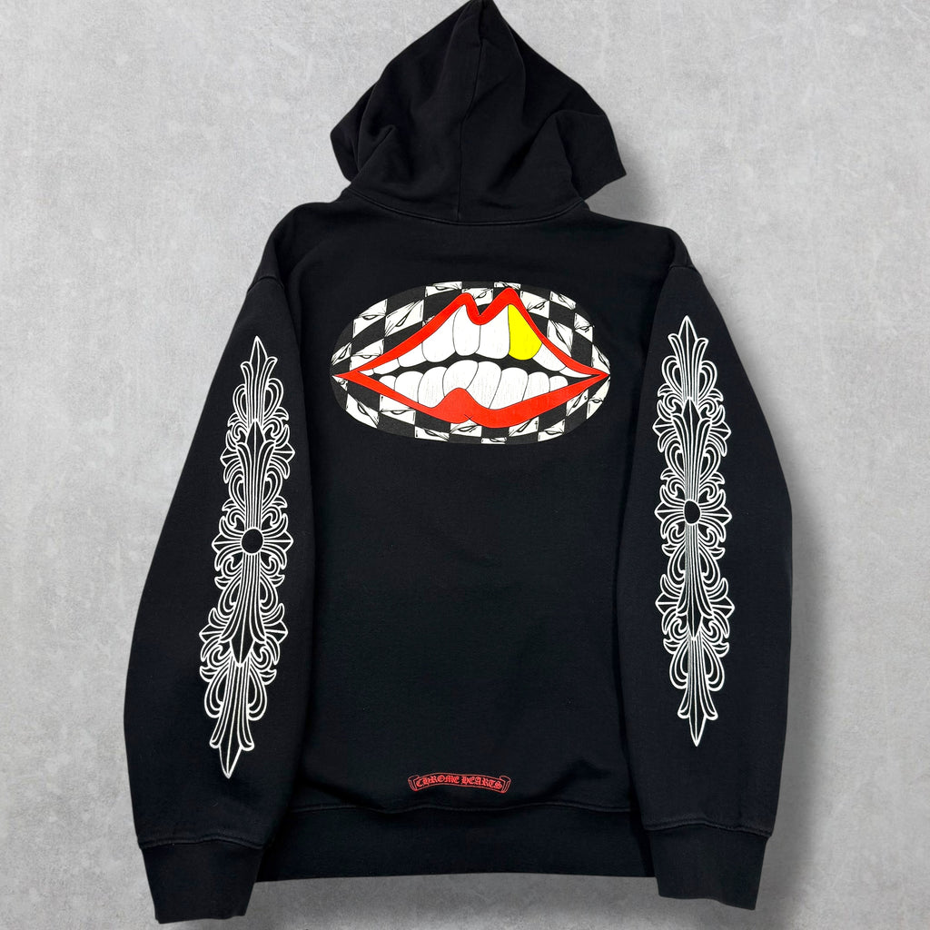 Chrome Hearts Matty Boy Floral Chomper Hoodie XXL