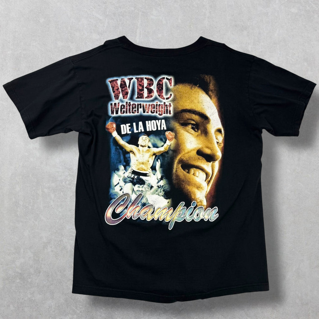 Vintage 90s Oscar De La Hoya WBC Champion Tee XL