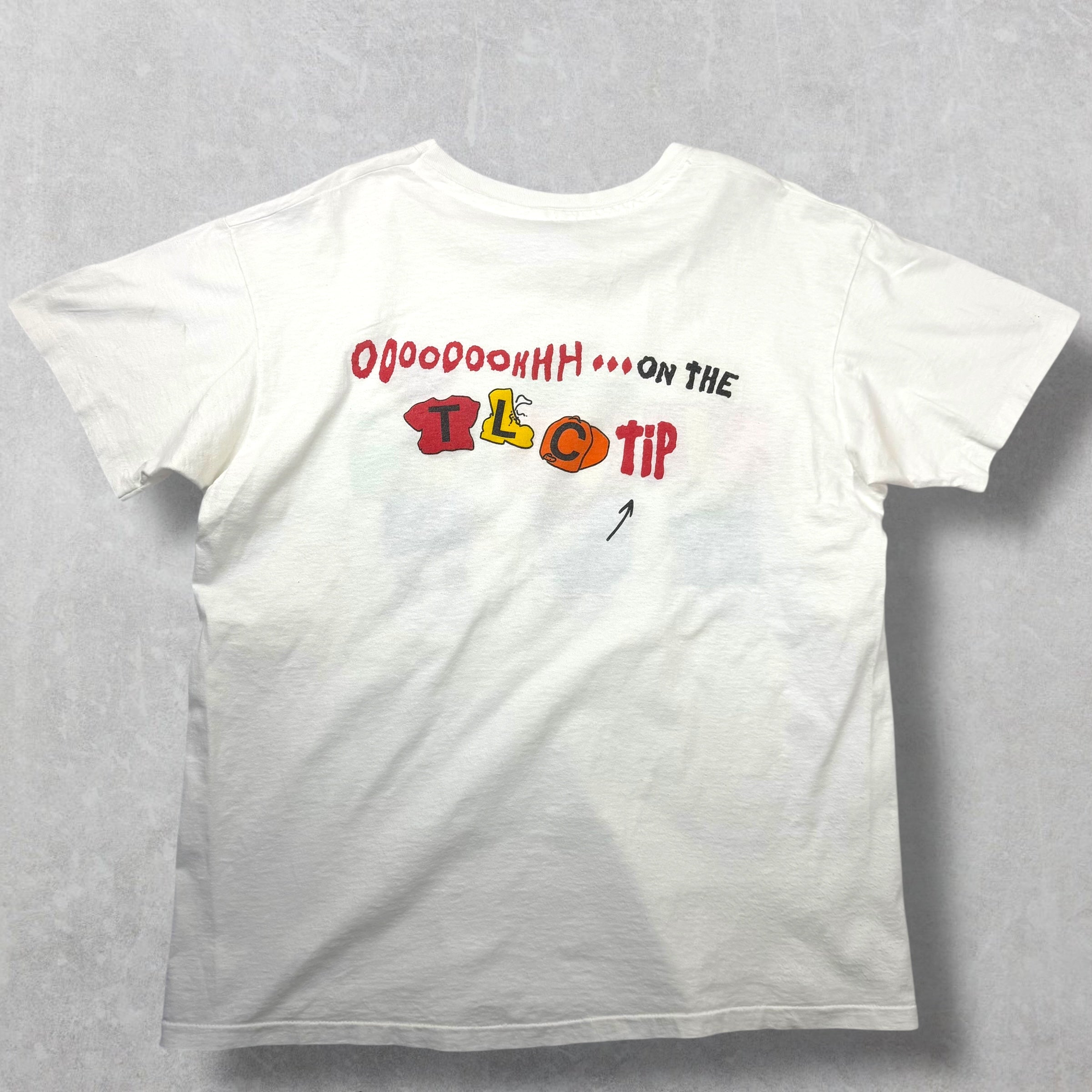 Vintage 1992 TLC "Character" Ooohhhh... On The TLC Tip Tee XL