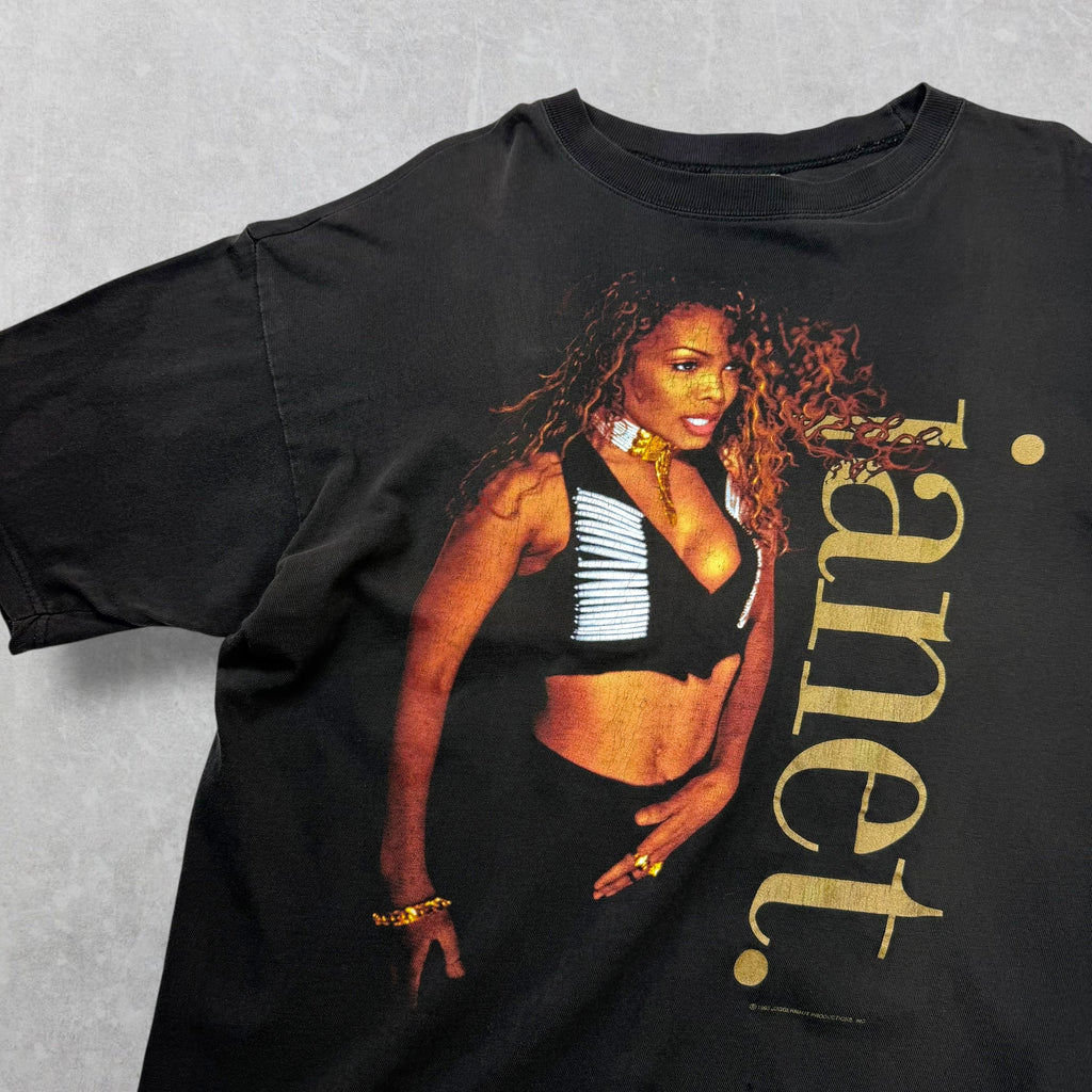 Vintage 1993 Janet Jackson World Tour Tee XL