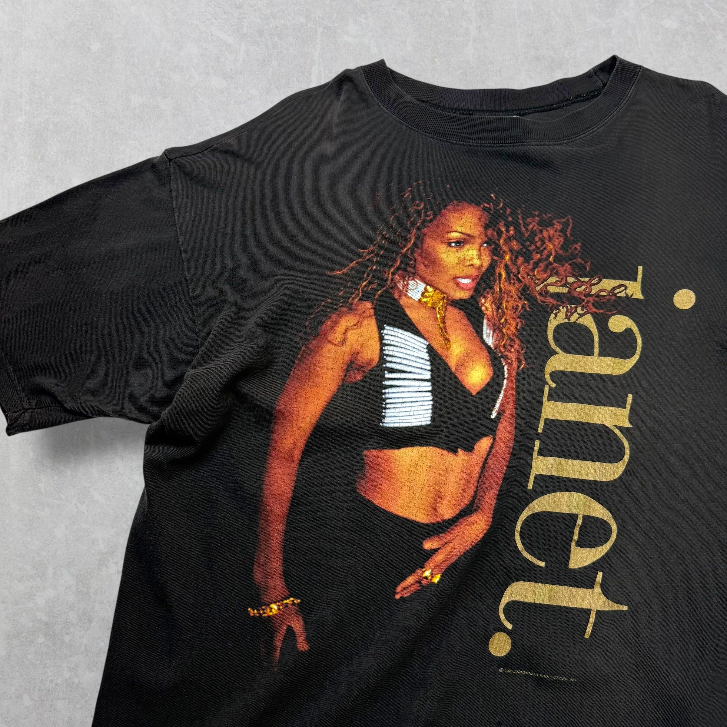 Vintage 1993 Janet Jackson World Tour Tee XL