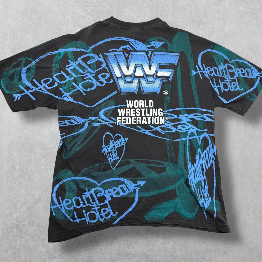 Vintage 1995 Shawn Michaels The Heartbreak AOP Tee XL