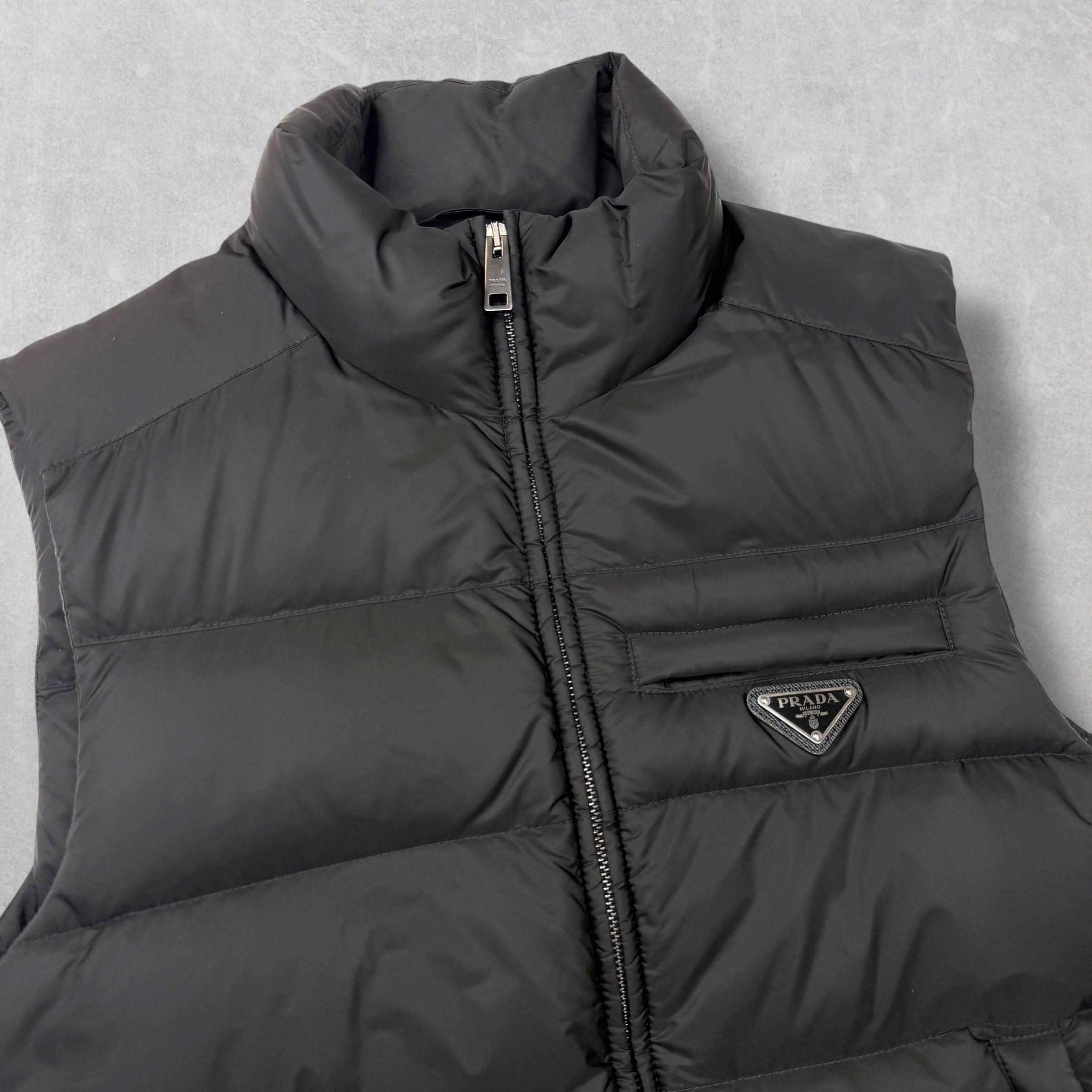Prada Padded Re-Nylon Vest 48 (M)