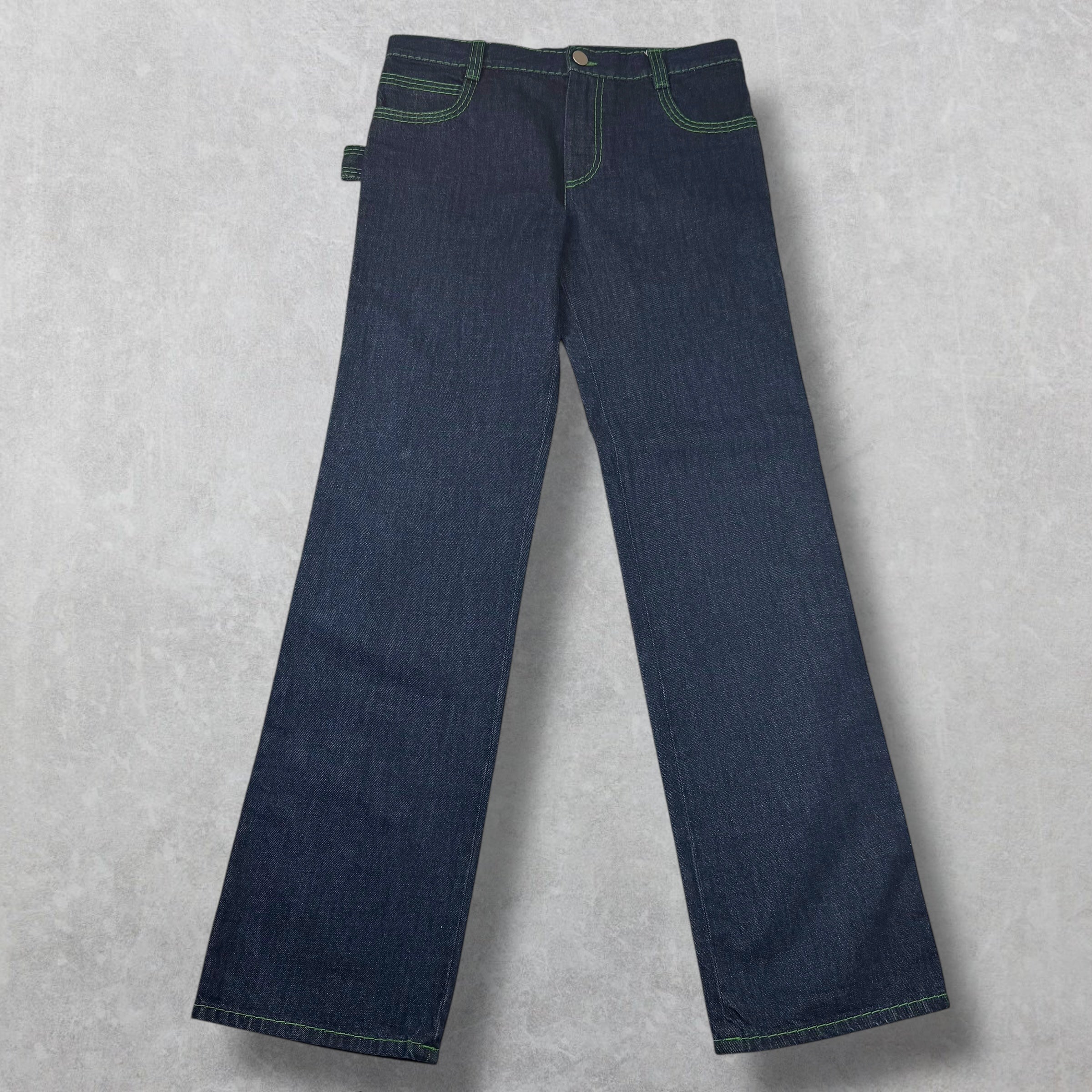 Bottega Veneta Straight-Leg Selvedge Jeans 48 (32)