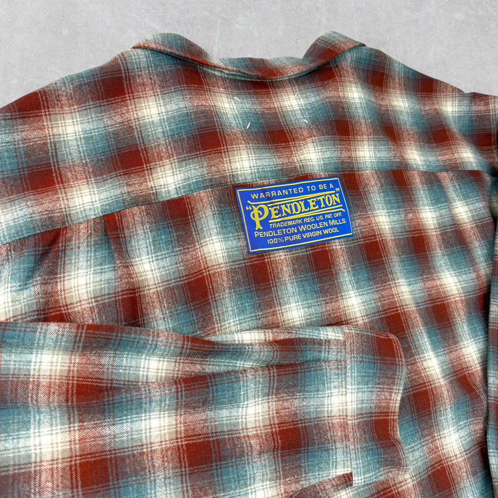 Maison Margiela Pendleton Checked Wool Shirt 52 (XL)