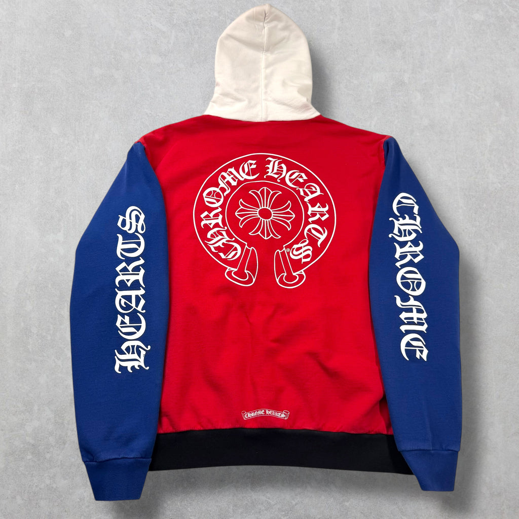 Chrome Hearts Matty Boy Chomper Color Block Hoodie XL