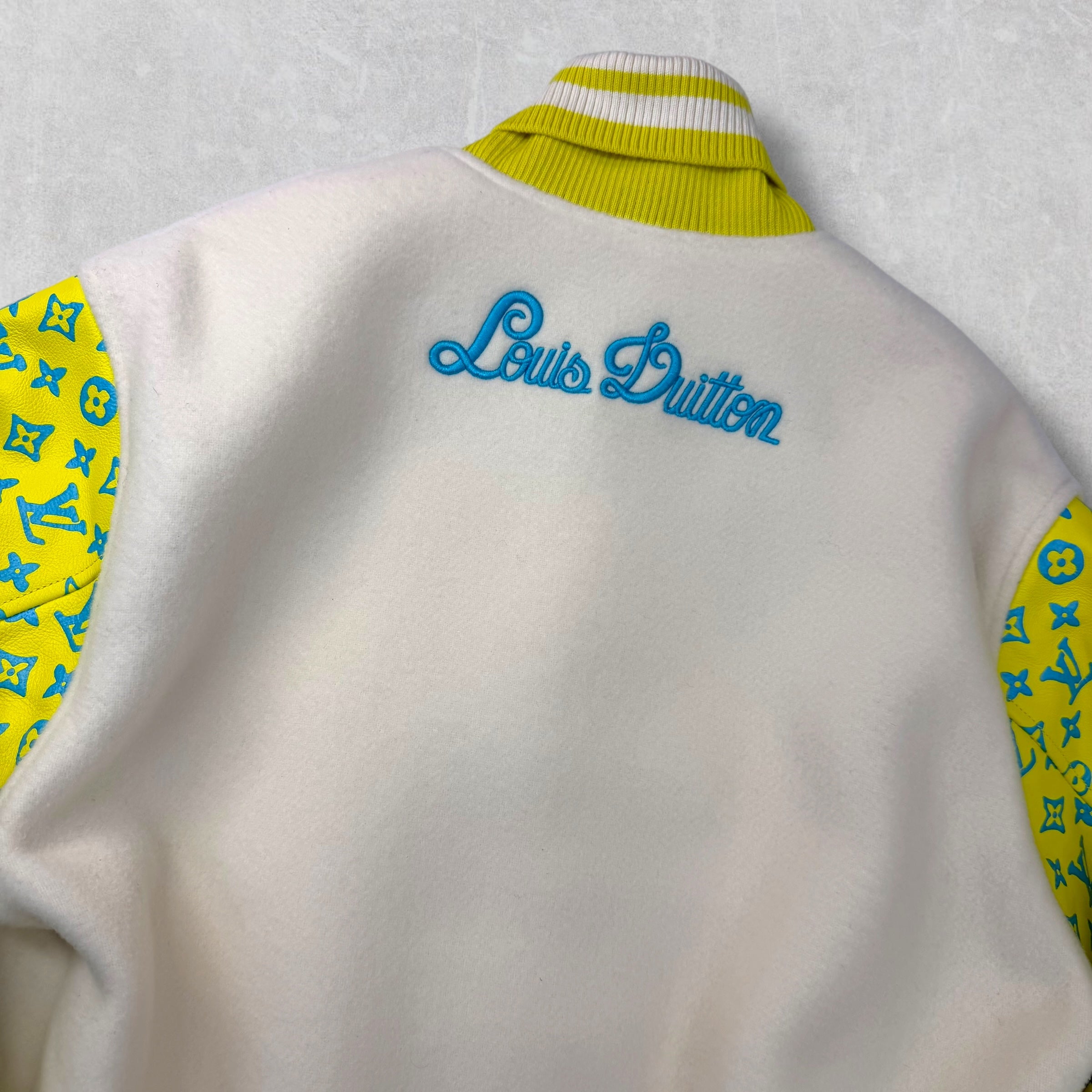 Louis Vuitton Monogram Playground Varsity Blouson 48 (M)