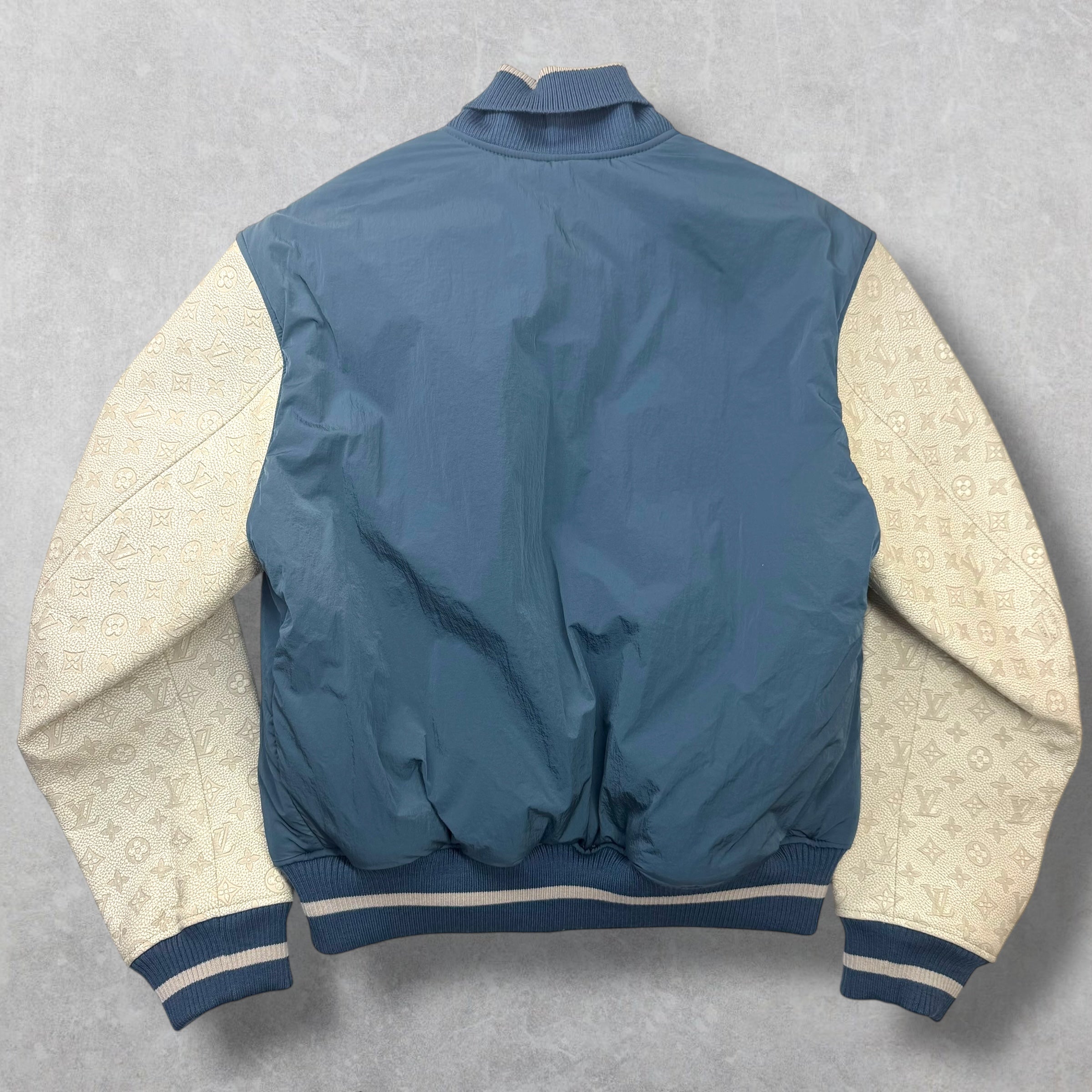 Louis Vuitton Mixed Leather Teddy Jacket 50 (L)