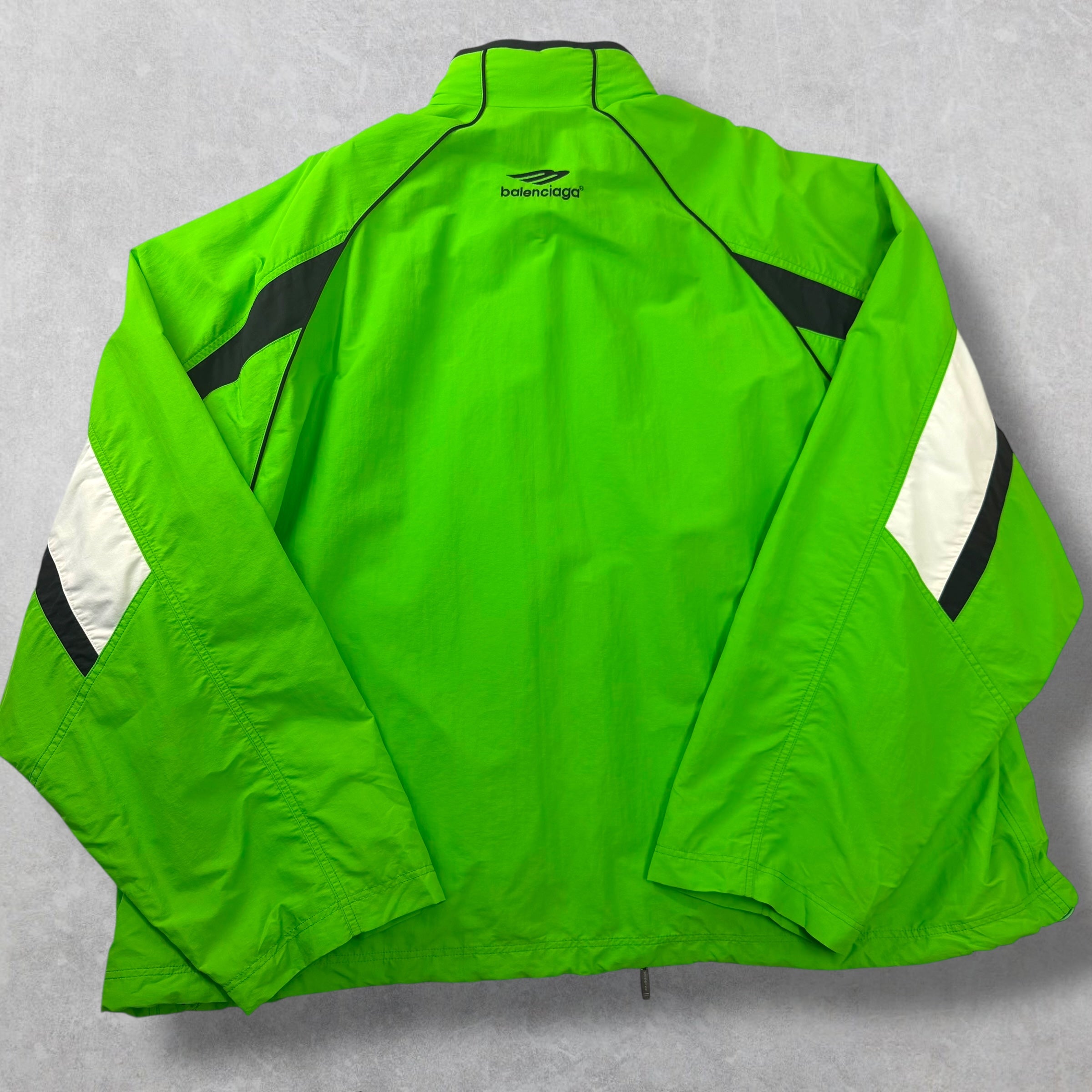 Balenciaga 3B Sports Icon Neon Tracksuit Jacket XXL (S)