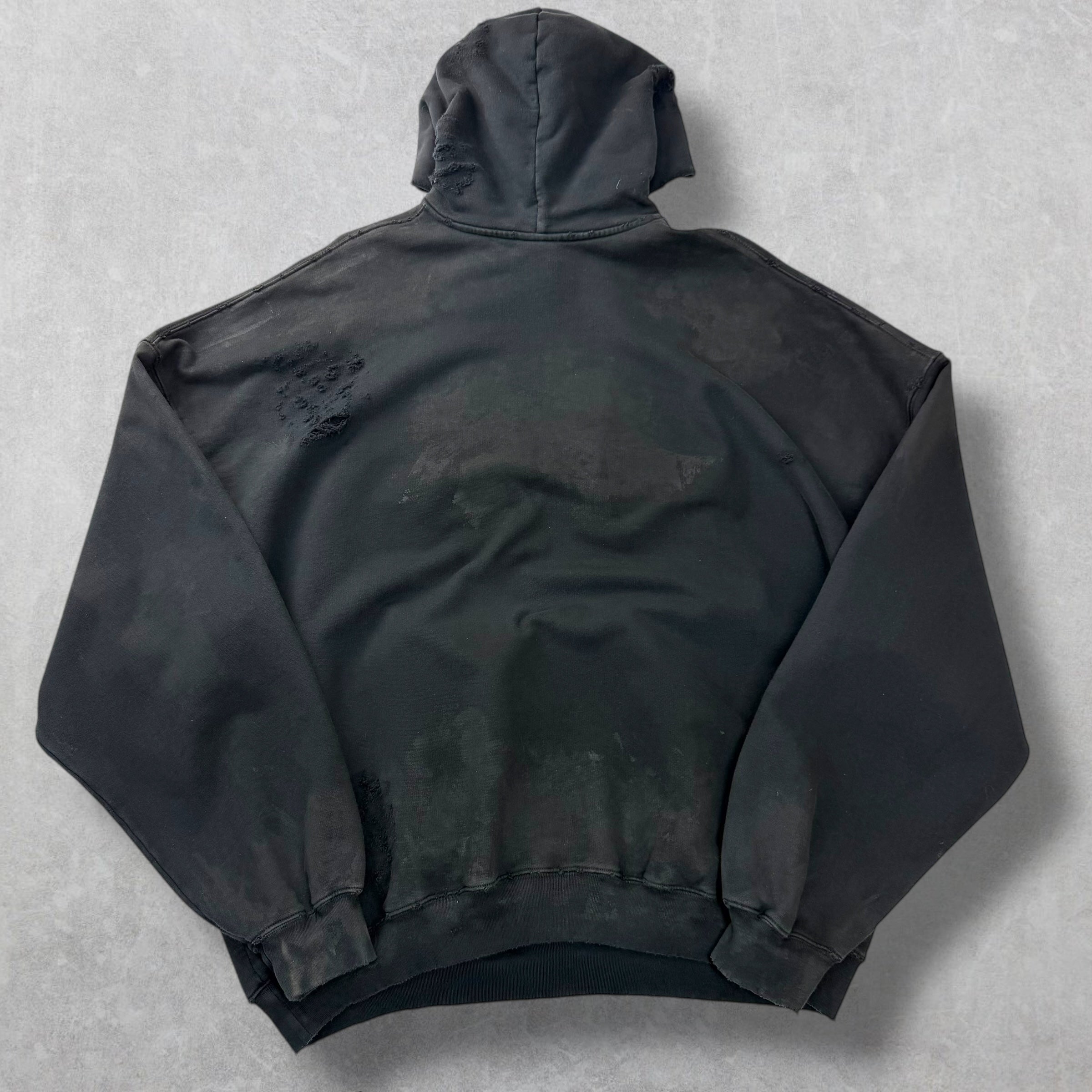 Balenciaga Skater Logo-Appliqué Hoodie 4 (XXL)