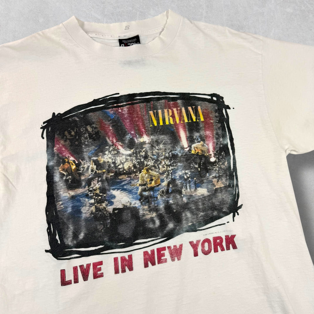 Vintage 1995 Nirvana Live in New York Tee XL