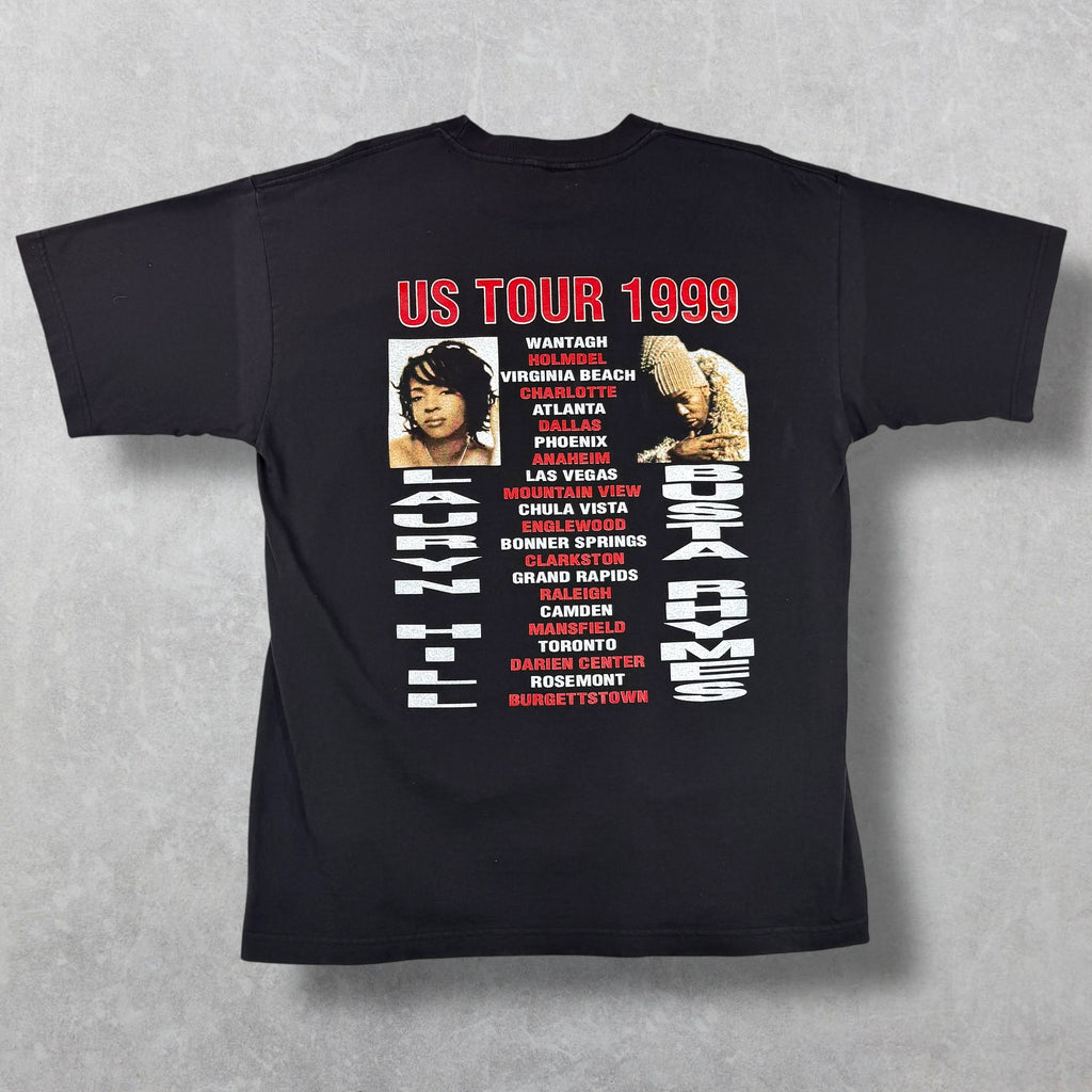 Vintage 1999 Lauryn Hill & Busta Rhymes US Tour XL