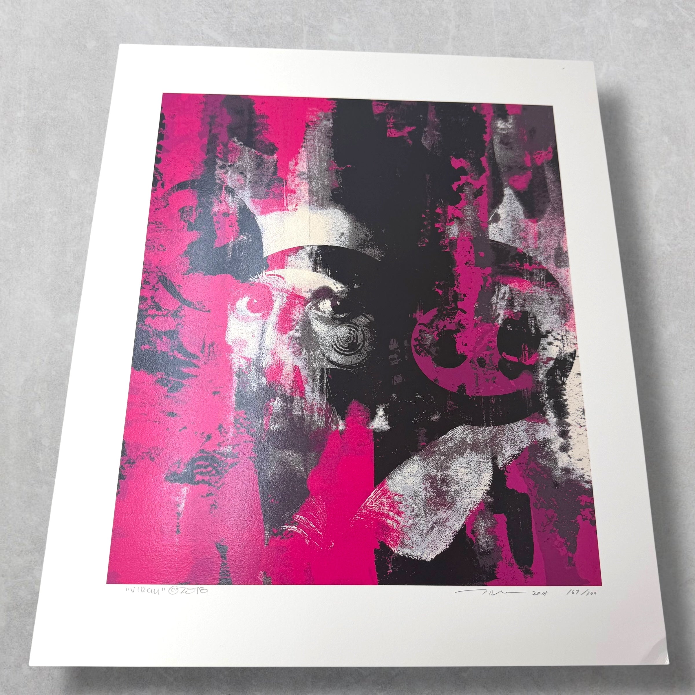 Takashi Murakami Virgil Abloh Glance Past The Future 2018 (Signed Print)