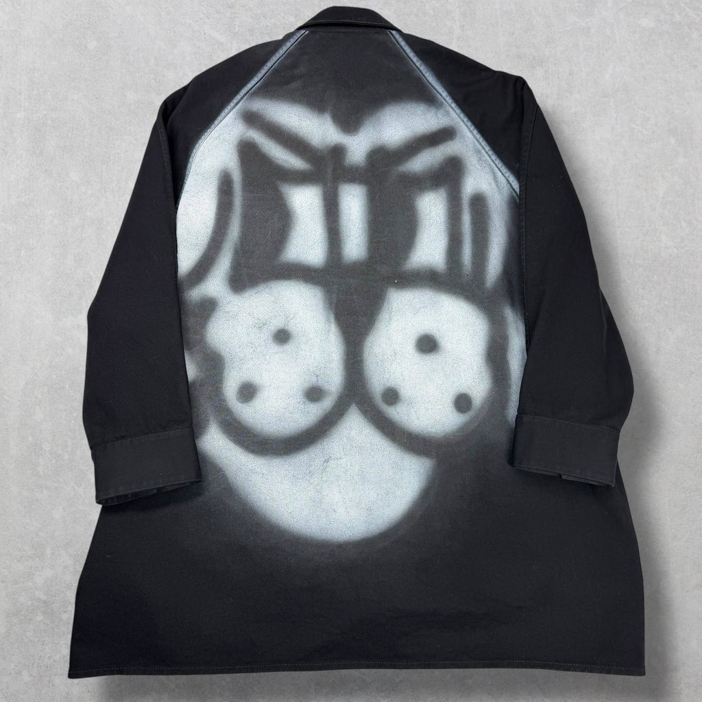 Givenchy x Chito Black Graffiti Rottweiler Overshirt XL
