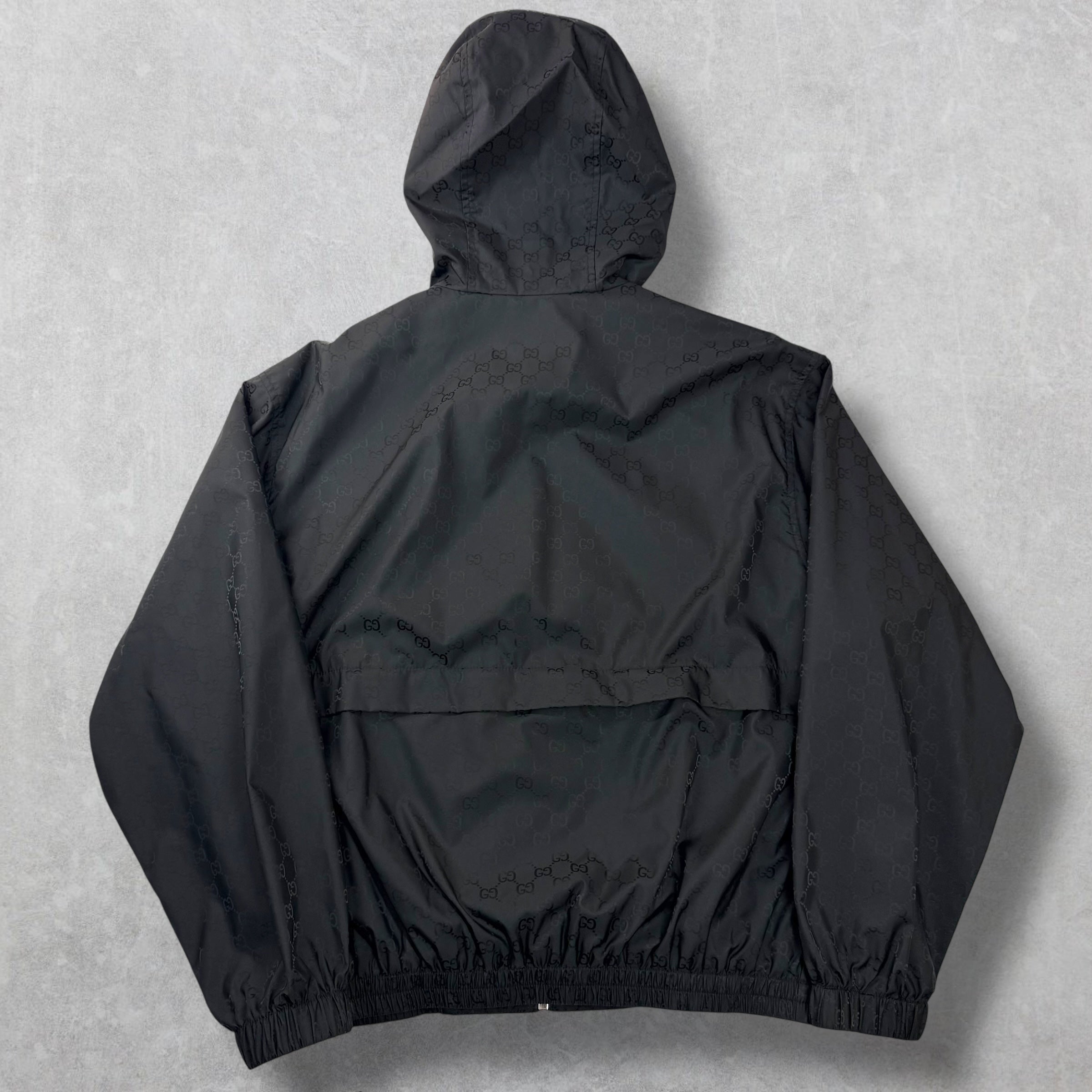 Gucci GG Nylon Jacquard Zip Jacket 46 (L)