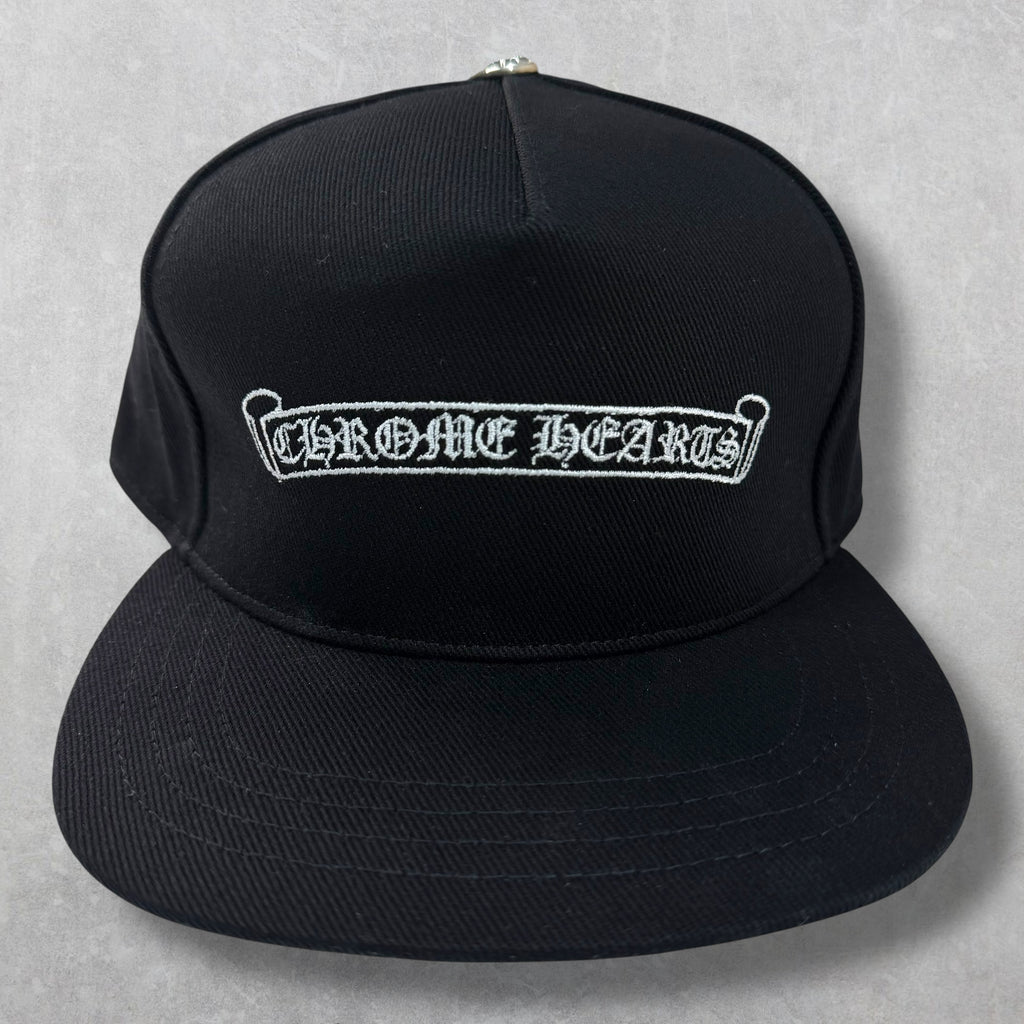 Chrome Hearts Denim Embroidered Scroll Hat