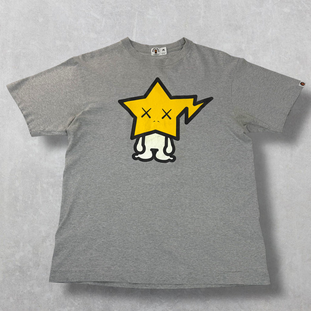 Bape x Kaws Baby Milo Star Logo Tee M