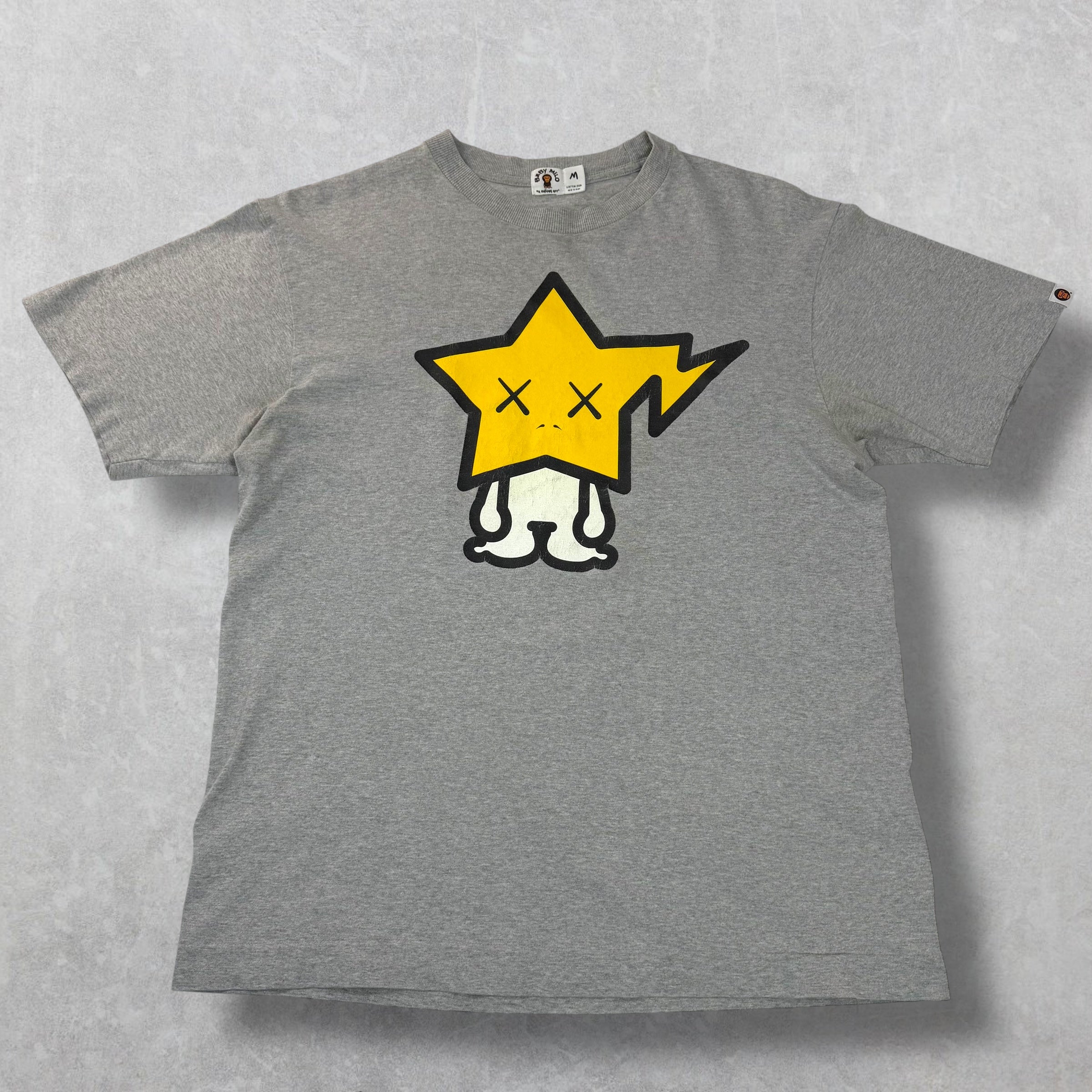 Bape x Kaws Baby Milo Star Logo Tee M