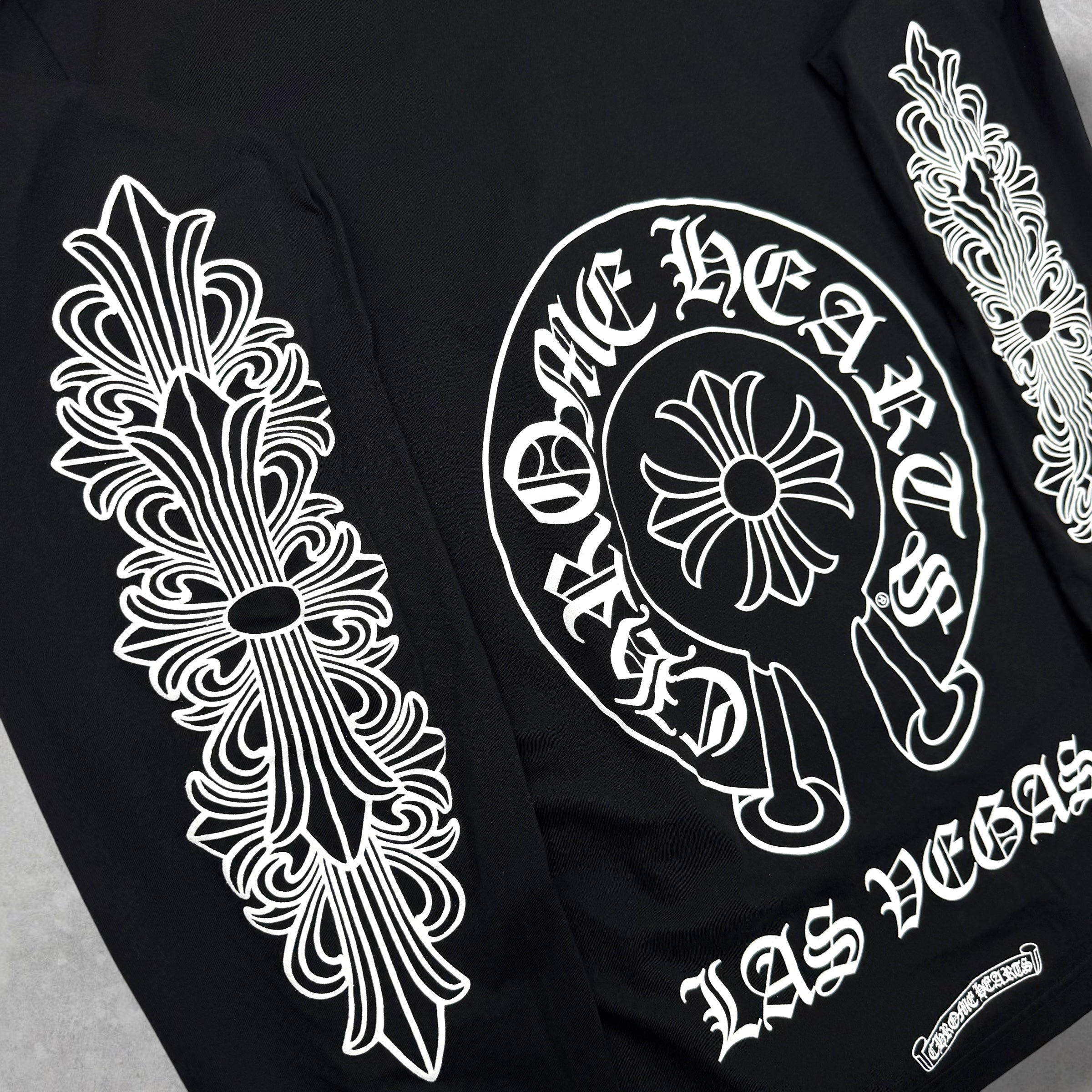Chrome Hearts Las Vegas Horseshoe Floral L/S XL