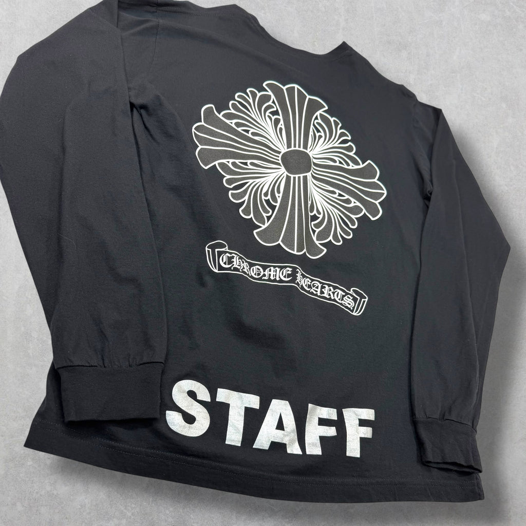 Chrome Hearts CH Plus Silver Staff L/S XL