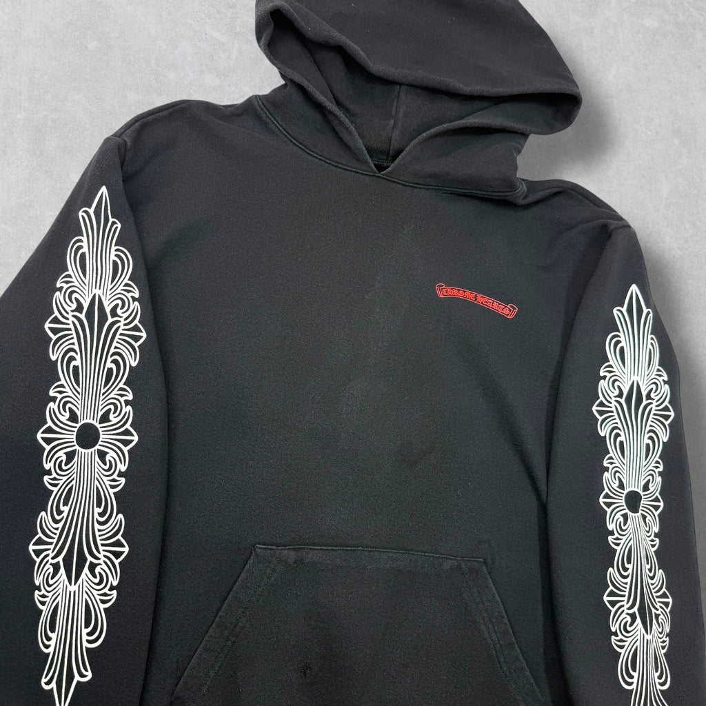 Chrome Hearts Matty Boy Floral Chomper Hoodie XXL