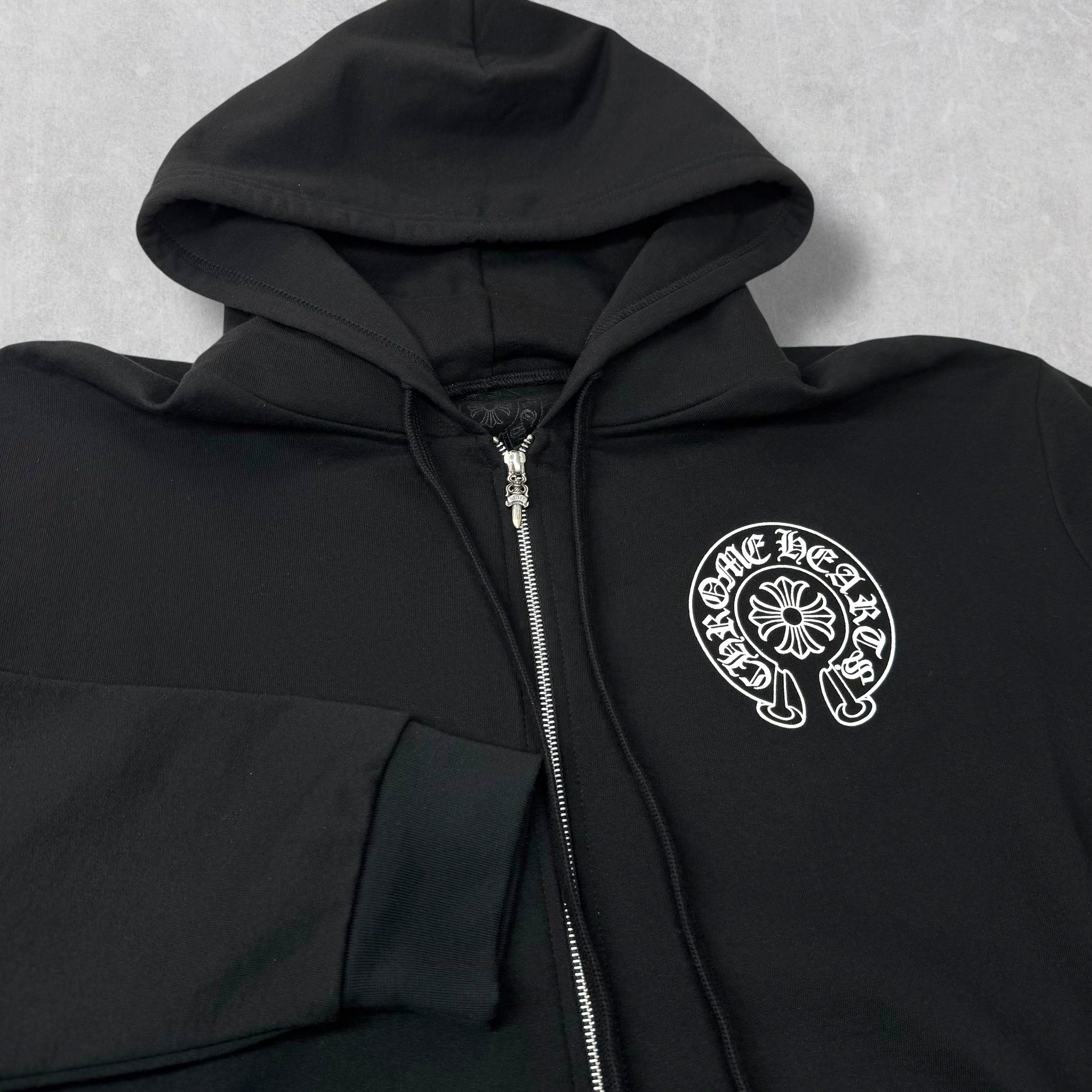Chrome Hearts Tokyo Exclusive Horseshoe Zip Up Hoodie XL