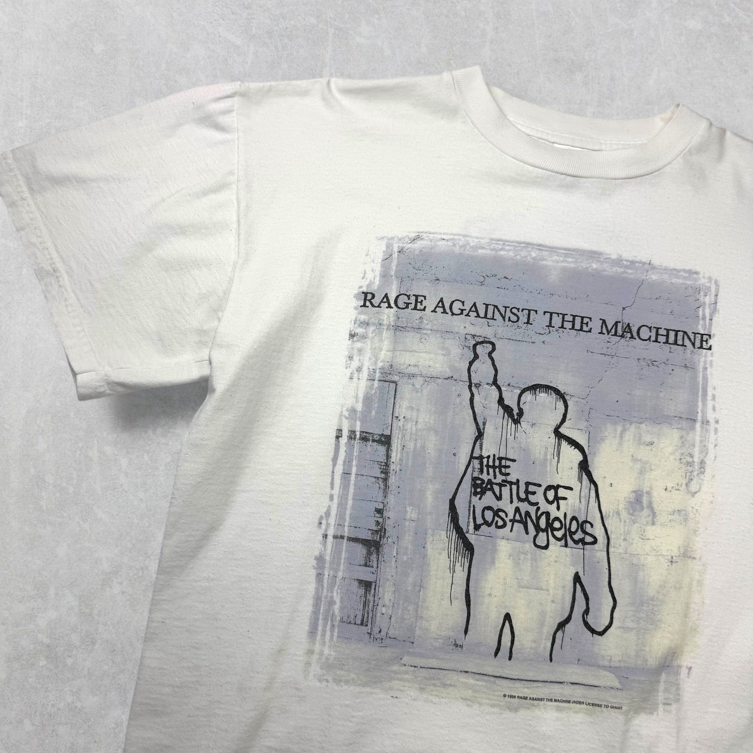 Vintage 1999 Rage Against The Machine Battle of LA Tour Tee L